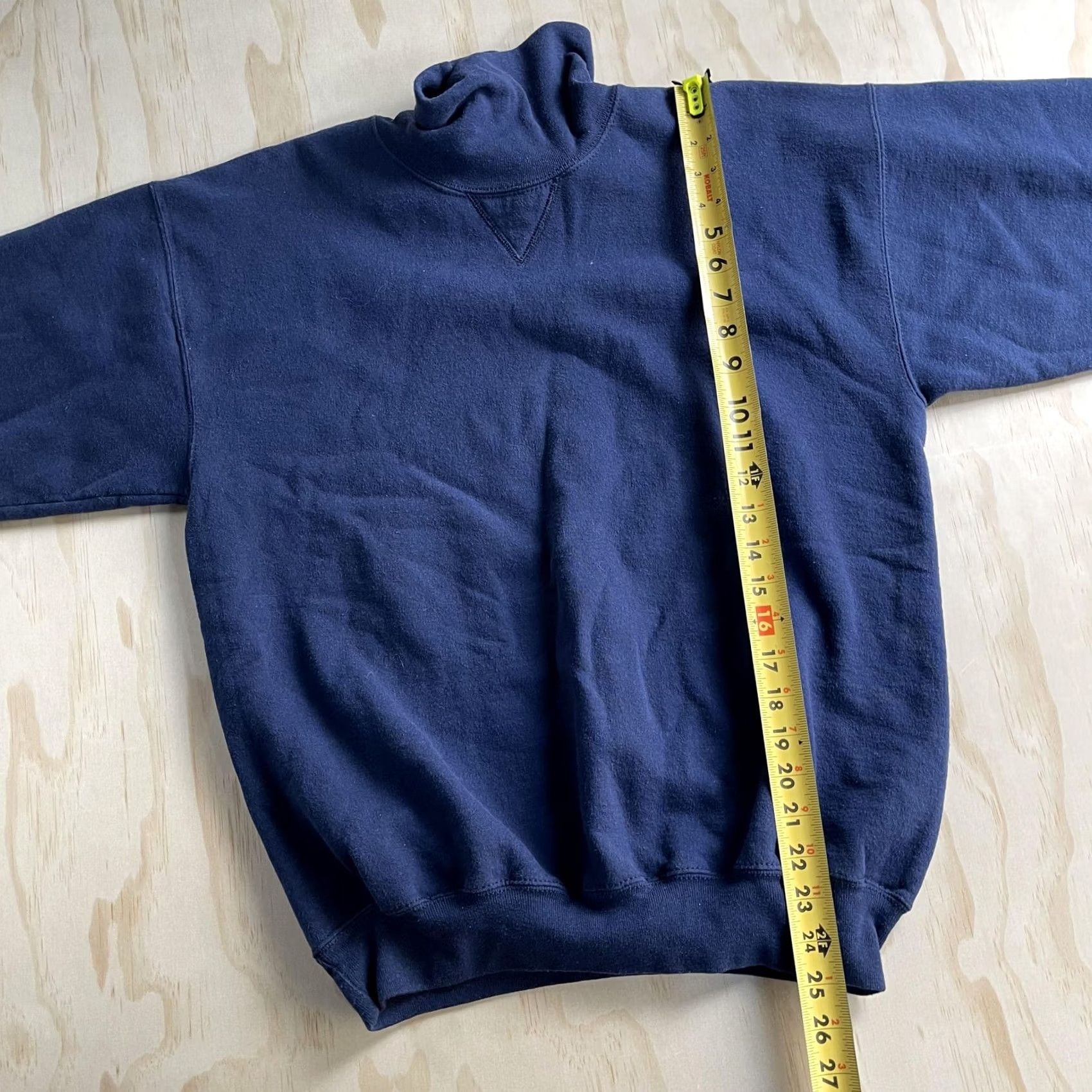 Champion VINTAGE Champion Sweatshirt Mens M Blue Fleece Mock Neck Pullover Size US M / EU 48-50 / 2 - 5 Thumbnail