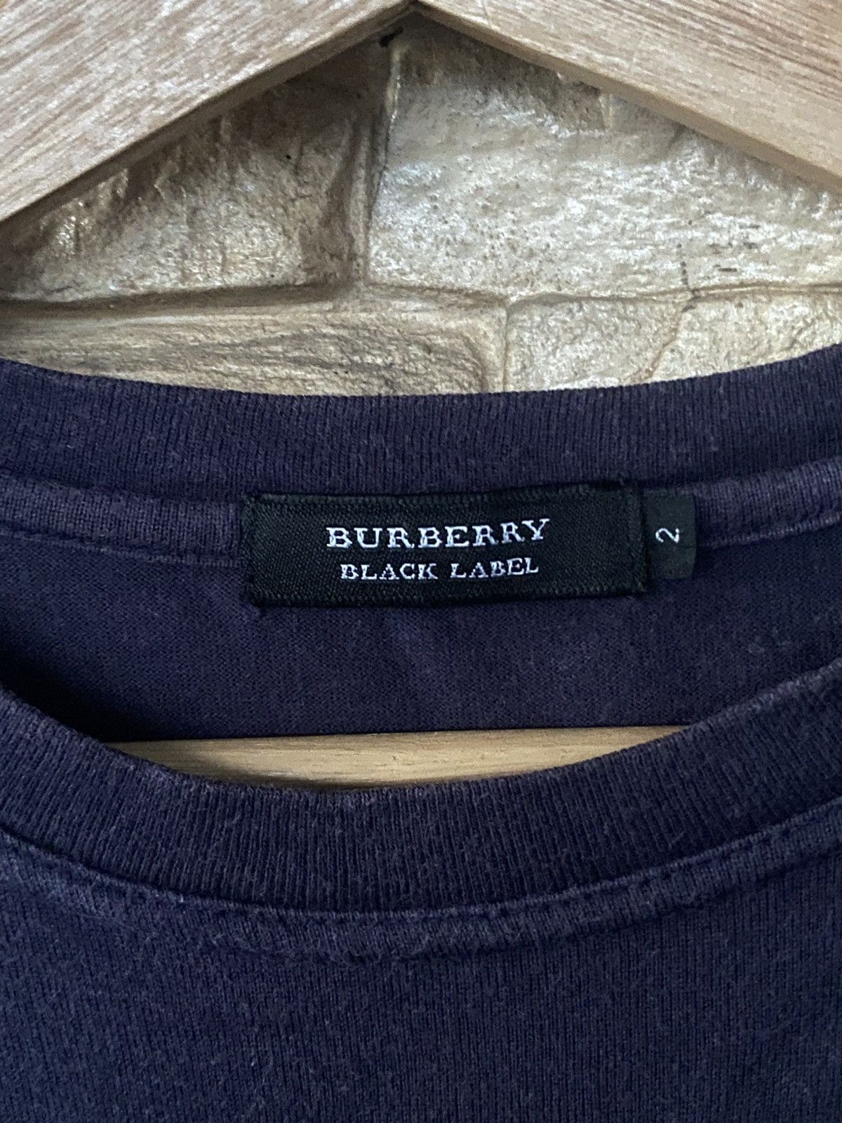 Burberry Vintage Burberry Black Label Box Logo Tshirt Size US S / EU 44-46 / 1 - 3 Thumbnail