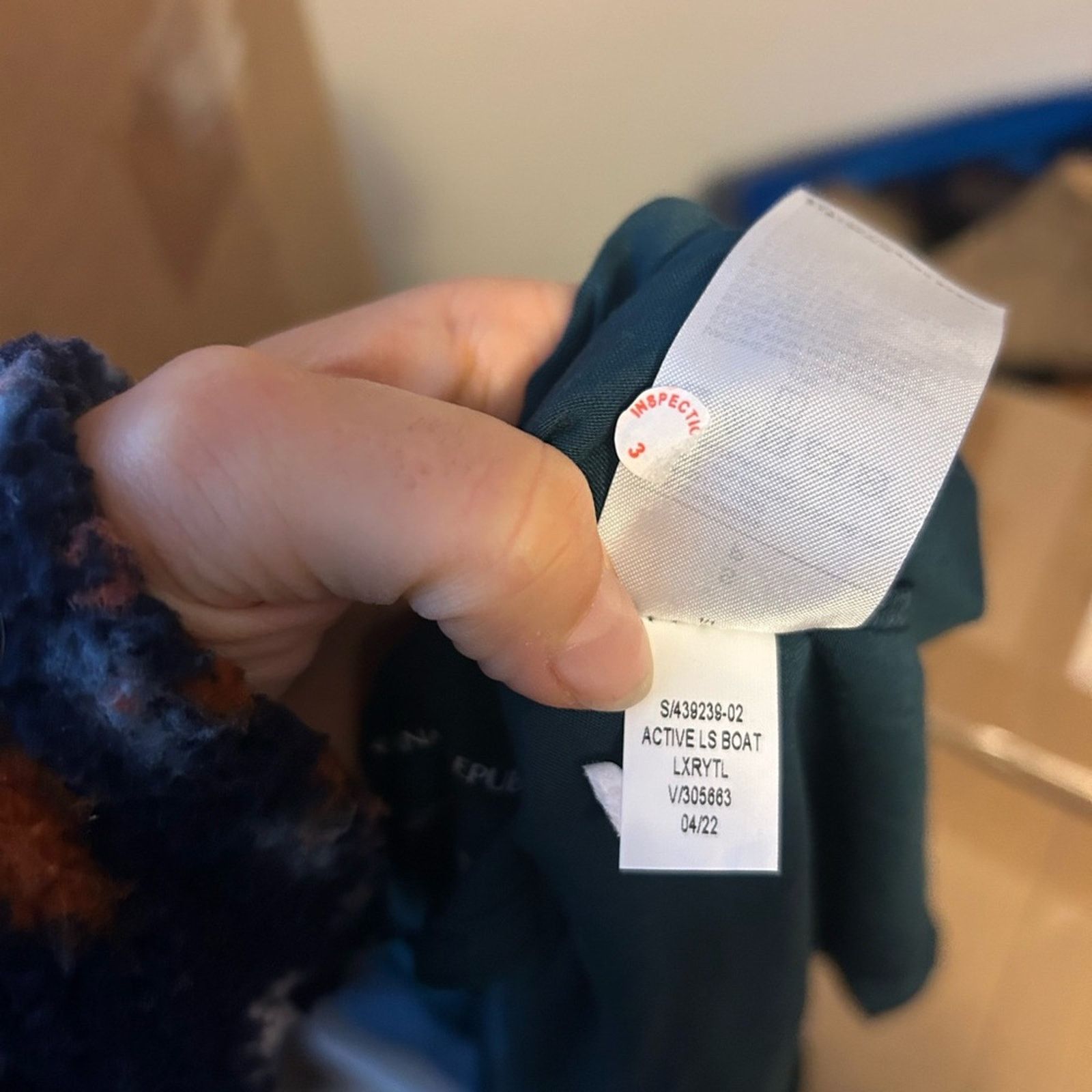 Banana Republic Nwt Banana Republic Teal Long Sleeve Open Back Active Top Size S / US 4 / IT 40 - 3 Thumbnail