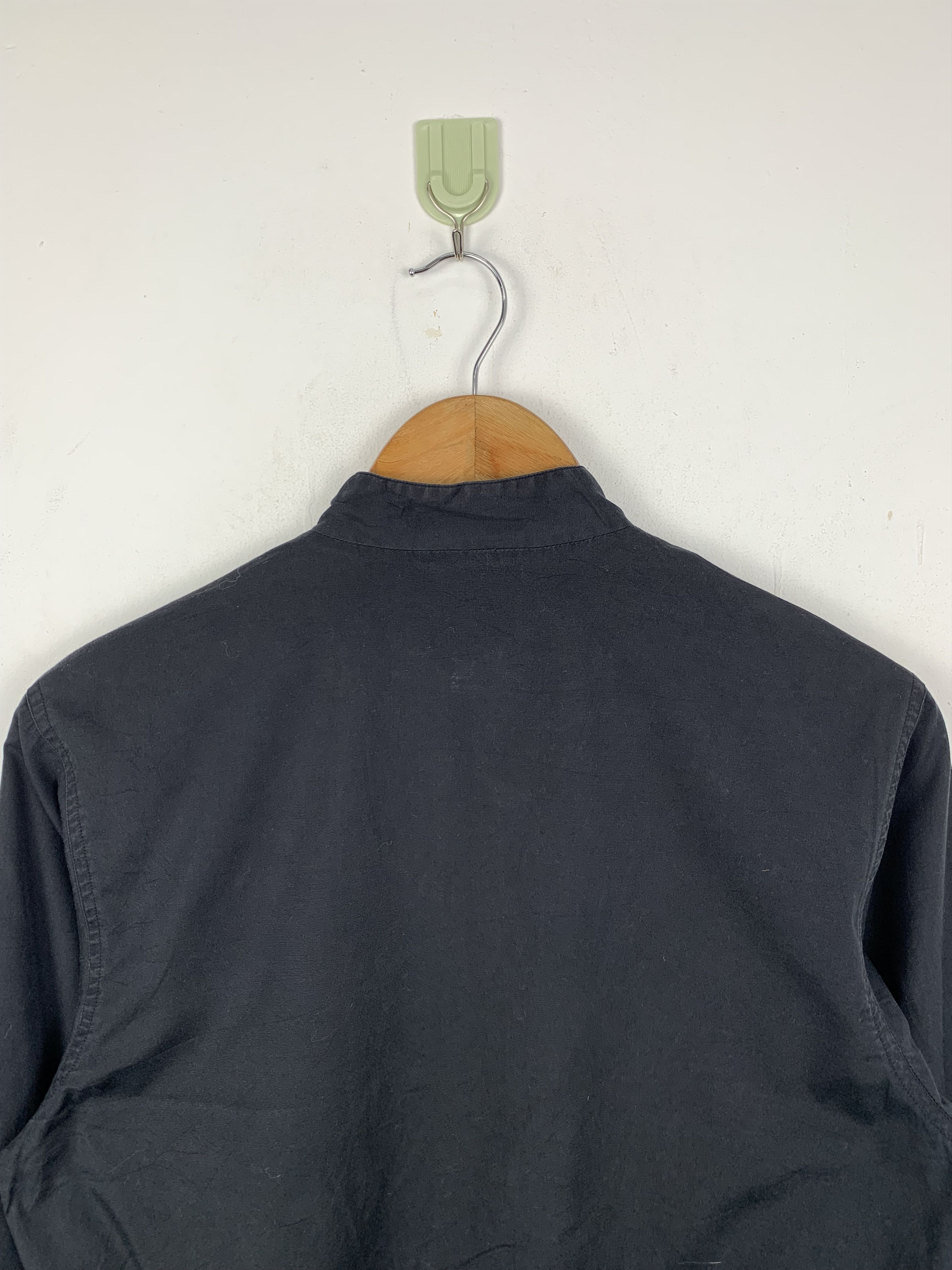 agnes b. Vintage Agnes B. Zipper Denim Jacket J1424 Size US M / EU 48-50 / 2 - 4 Thumbnail