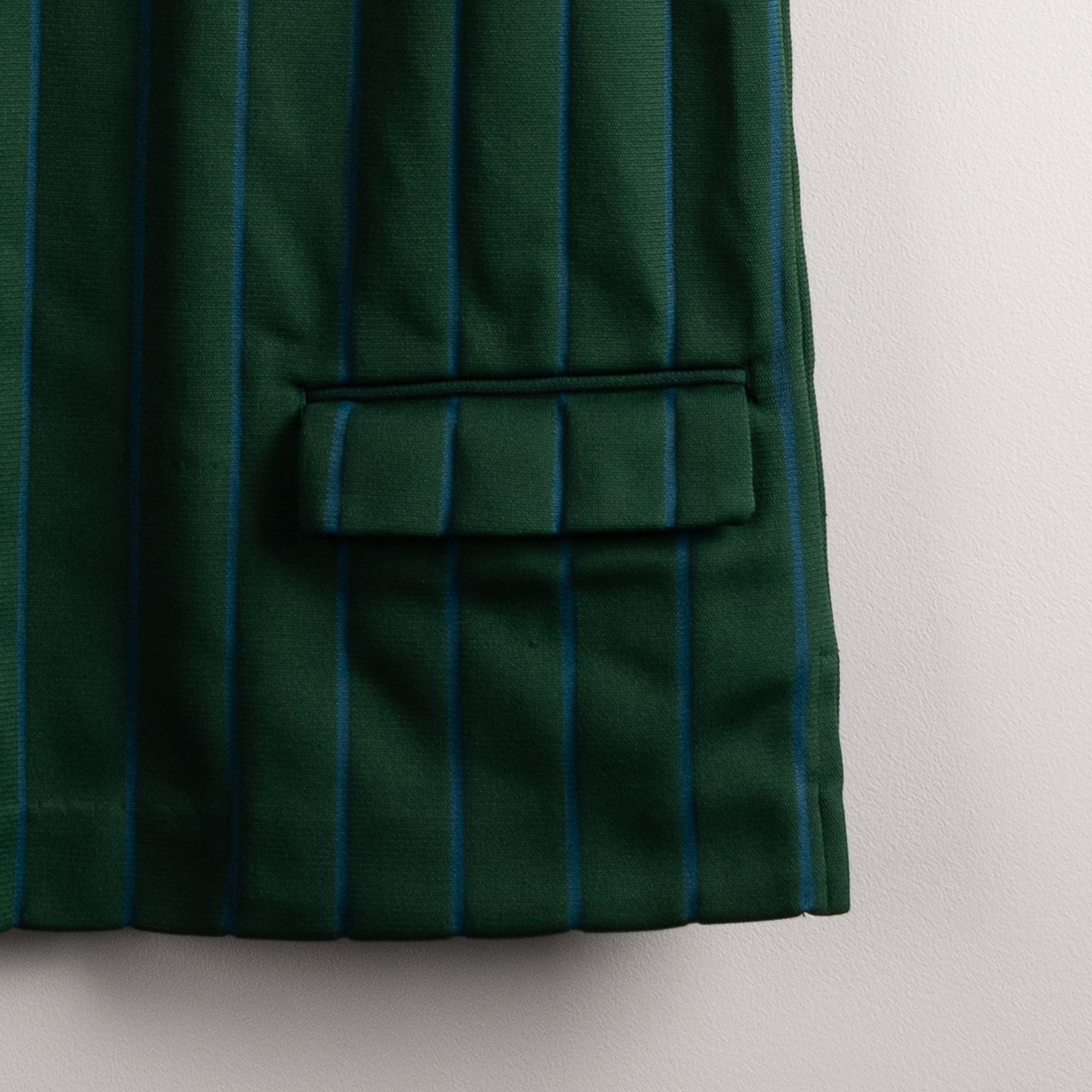 Comme des Garcons Homme Plus Comme Des Garçons Homme Plus SS2003 Striped Vest Green Size US S / EU 44-46 / 1 - 8 Thumbnail