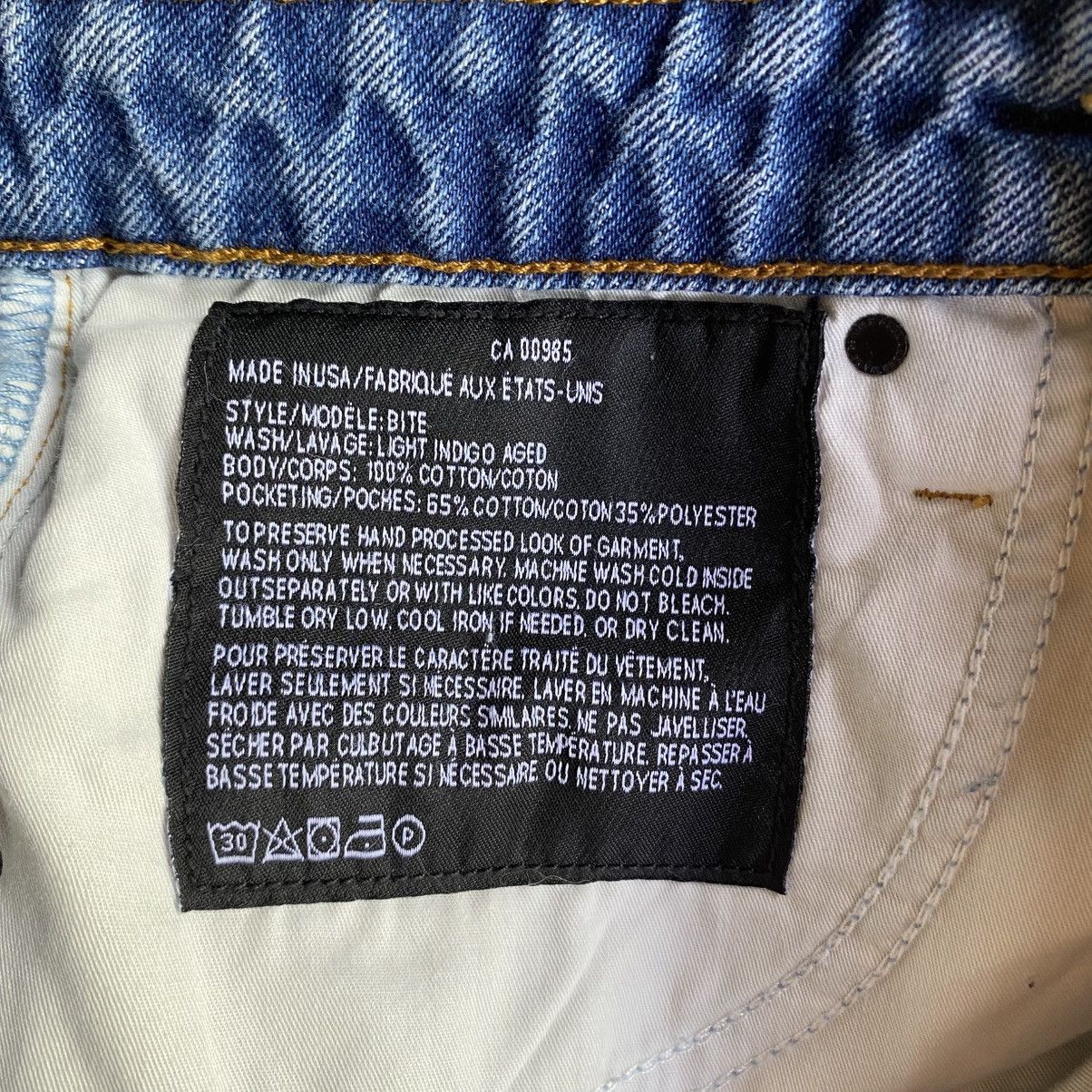 Alexander Wang ALEXANDER WANG High-Waisted Jean Shorts Size 29" - 10 Thumbnail