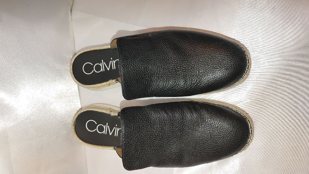Calvin Klein Calvin Klein Verie Leather Espadrille Size 9 Size US 9 / IT 39 - 6 Thumbnail