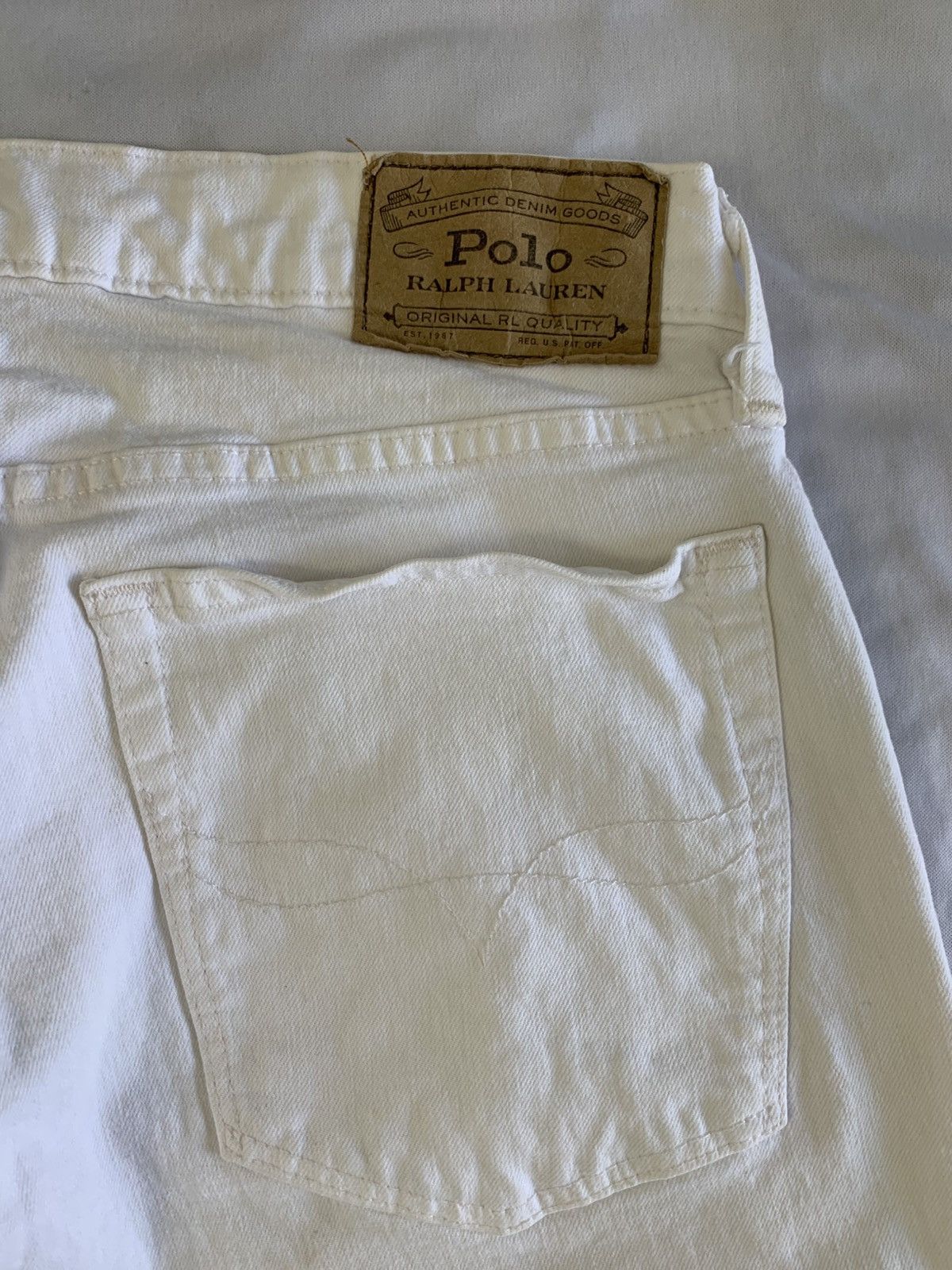 Polo Ralph Lauren Polo ralphlaurent sullivan slim germent streach jean tag cut Size US 31 - 12 Thumbnail