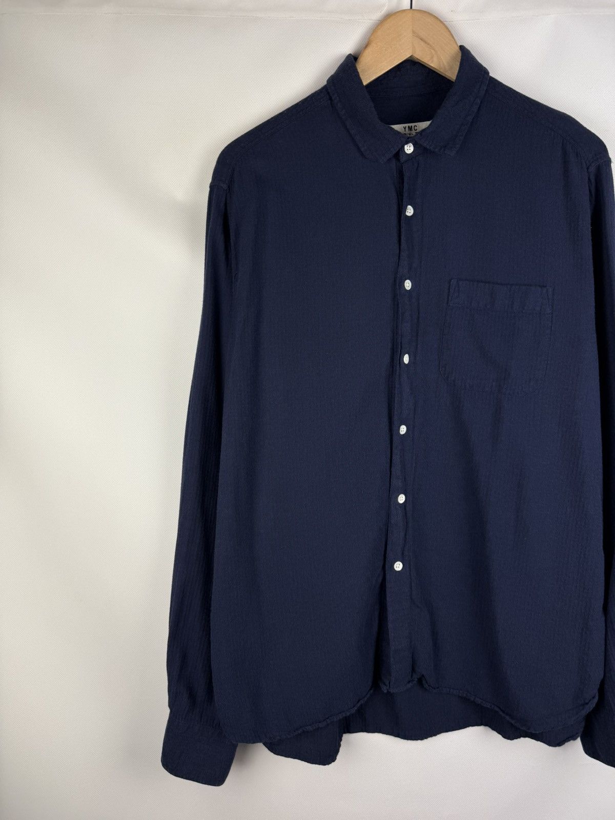 YMC YMC You Must Create Men’s Long Sleeve Button Up Shirt Size US XL / EU 56 / 4 - 2 Thumbnail