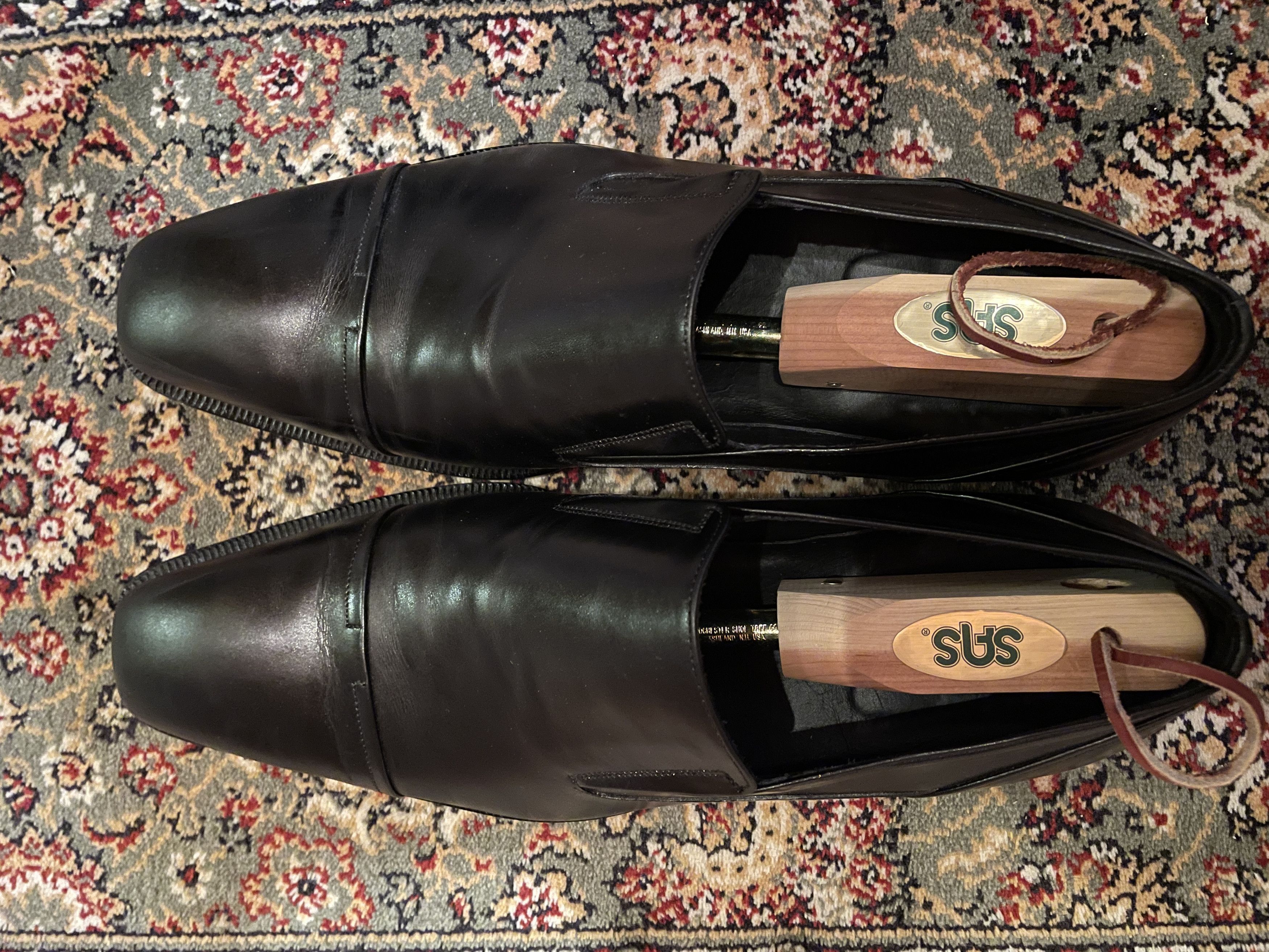 Other LANCIO MEN'S SIZE 45 CALF SKIN DRESS SHOE Hand made in Italy Size US 12 / EU 45 - 7 Thumbnail