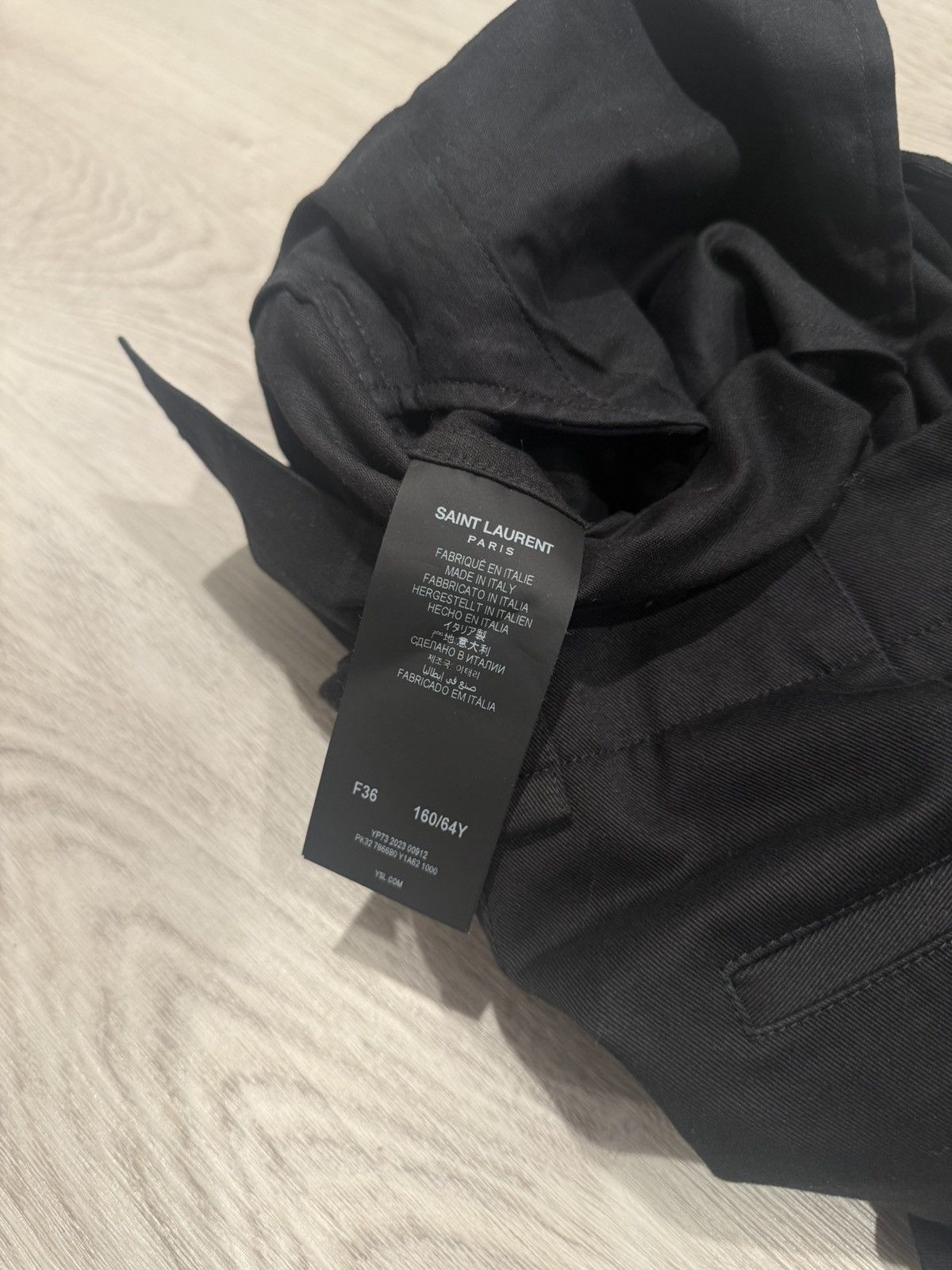 Saint Laurent Paris f/w 2023 dress pants!! Size US 28 / EU 44 - 7 Thumbnail