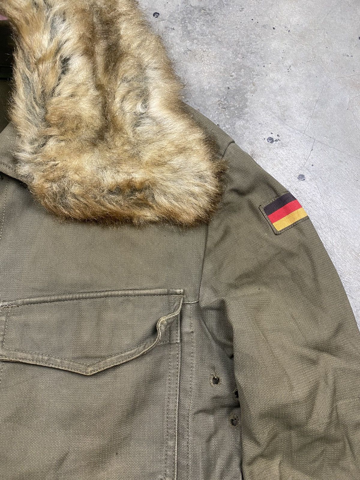 If Six Was Nine × Vintage Rare 80s Germany Faux Fur Military Parka Jacket Size US S / EU 44-46 / 1 - 5 Thumbnail