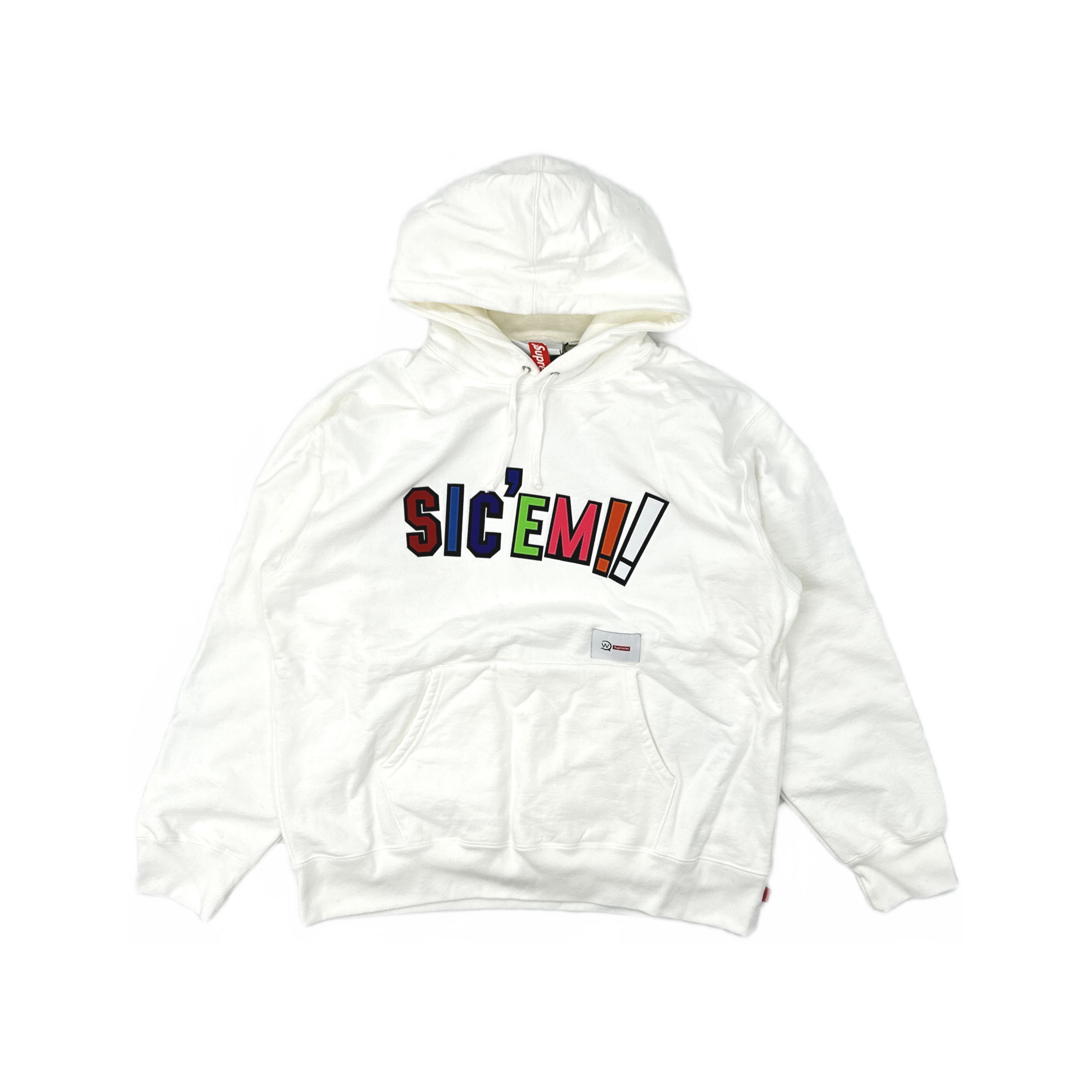 Supreme Supreme x WTAPS Sic'em Hooded Sweatshirt Size XL Size US XL / EU 56 / 4 - 1 Thumbnail