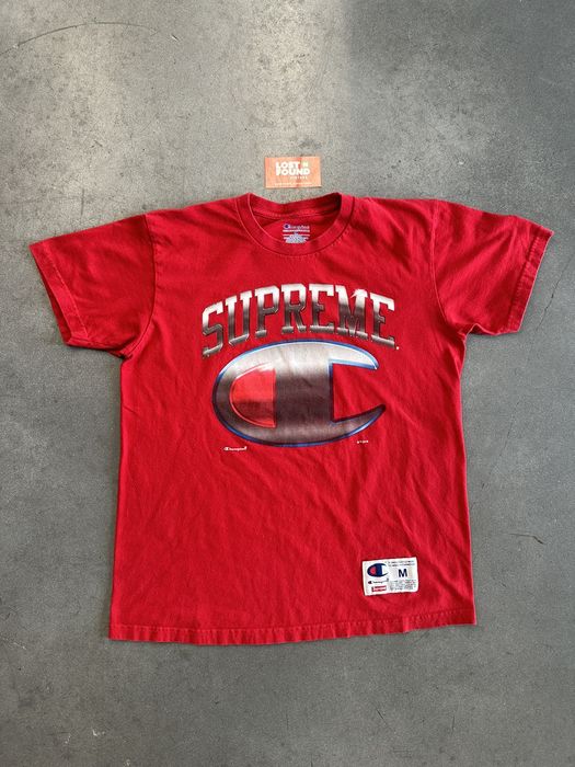 Supreme champion chrome store tee