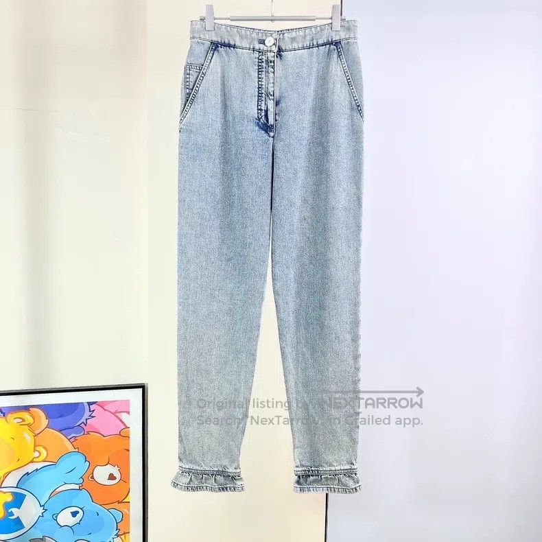 Chanel Chanel 22A lace radish jeans Size 36" / US 14 / IT 50 - 1 Thumbnail