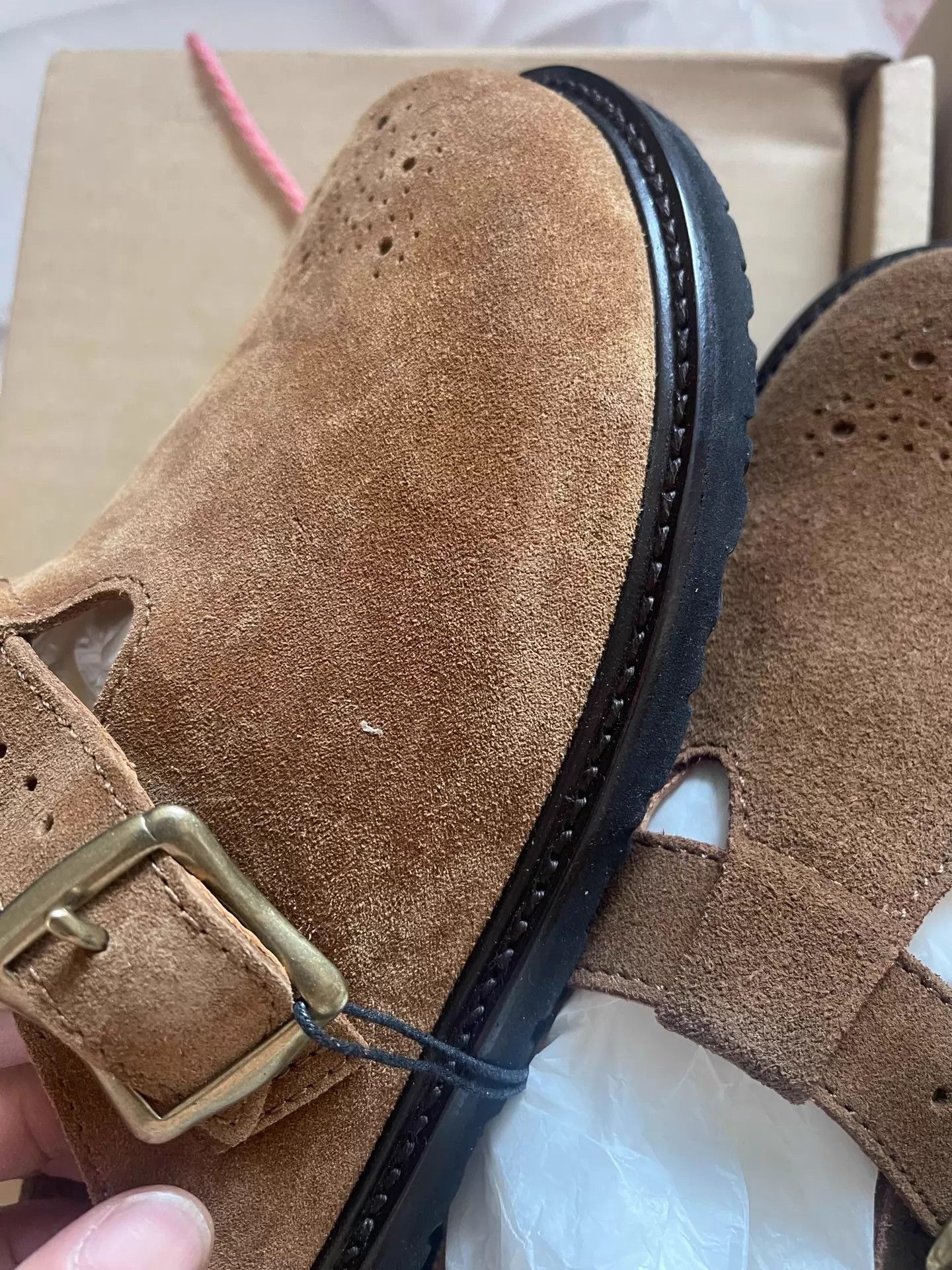 Hender Scheme hender scheme new Asian sandal brown/dk brown/black 4 Size US 4 / IT 34 - 8 Thumbnail