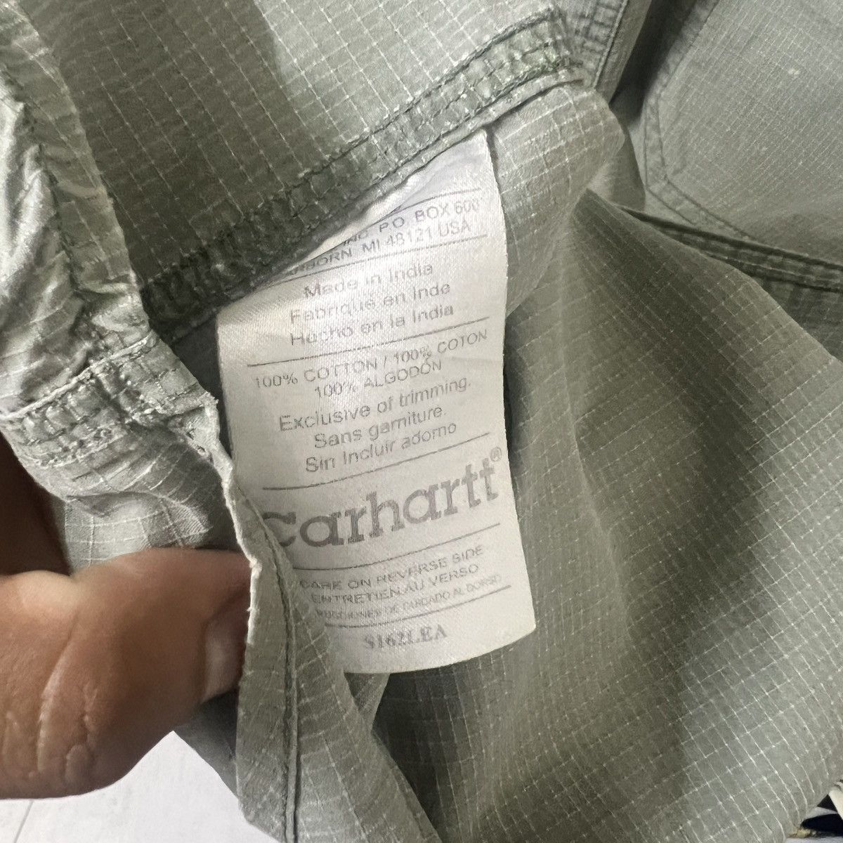 Carhartt × Vintage VTG CARHATT DOUBLE POCKET RIPSTOP Size US M / EU 48-50 / 2 - 11 Thumbnail