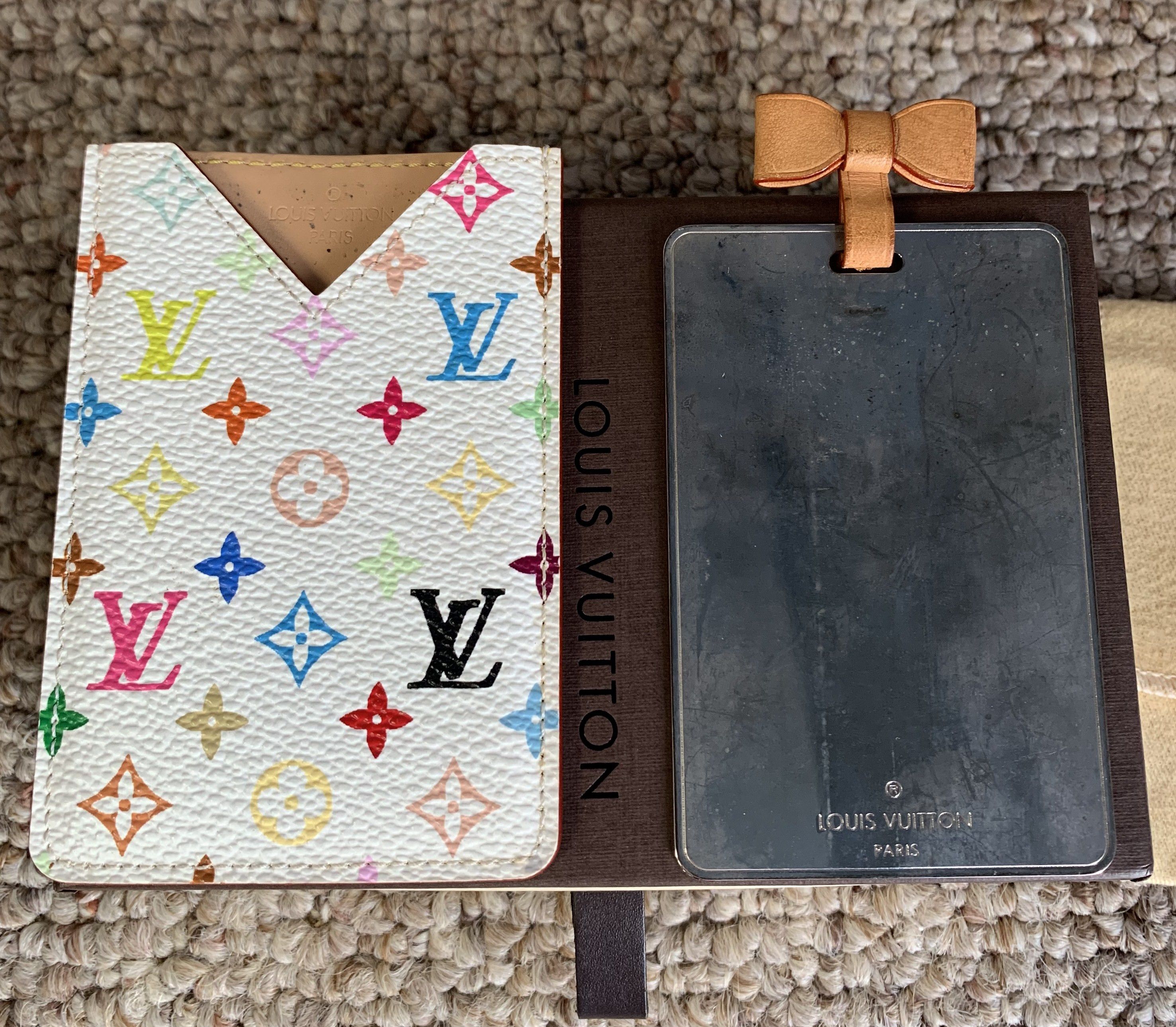 Louis Vuitton × Takashi Murakami S/S 2003 Vuitton x Murakami Monogram Card Holder+Mirror Size ONE SIZE - 7 Thumbnail