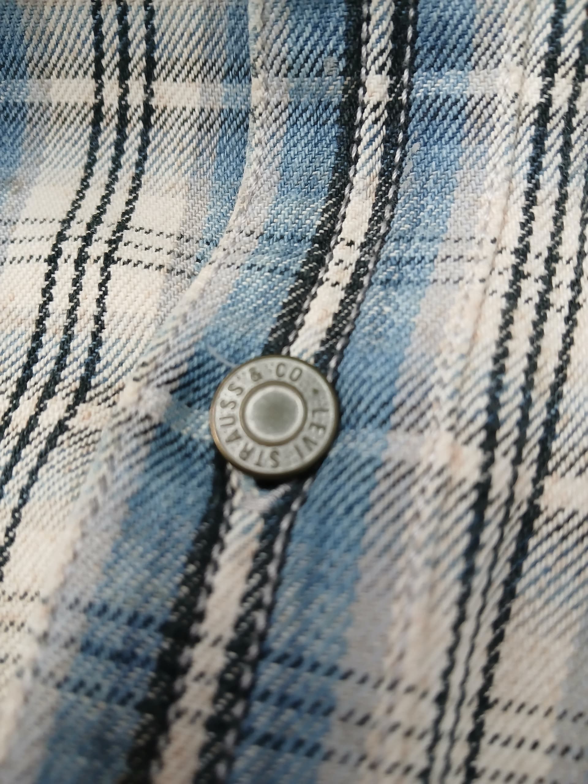 Levi's Vintage Clothing Vintage Levis Plaid Shirt Long Sleeve Full Button Up Size US XL / EU 56 / 4 - 6 Thumbnail