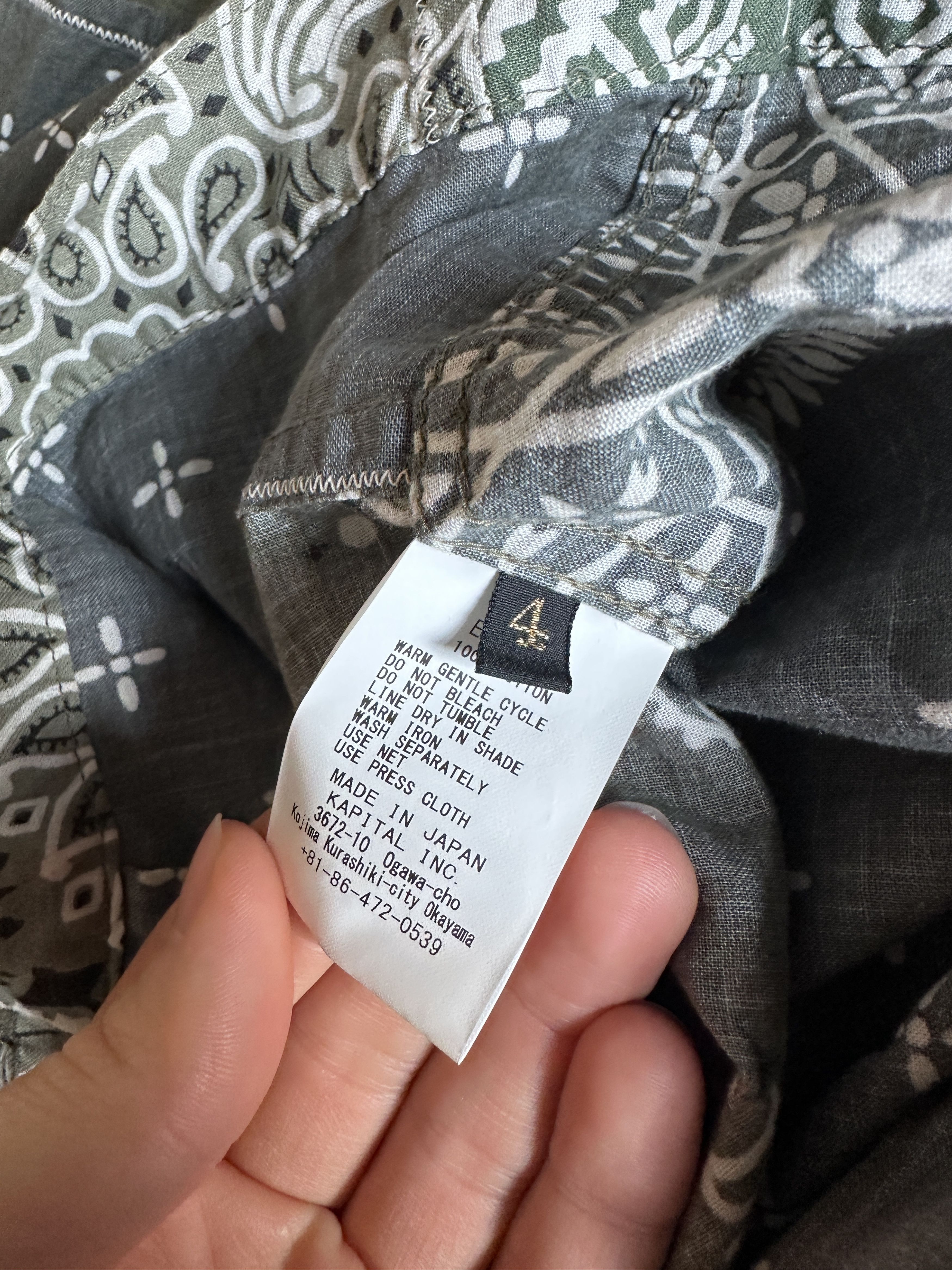 Kapital Kapital Bandanna Jacket Size US M / EU 48-50 / 2 - 5 Thumbnail