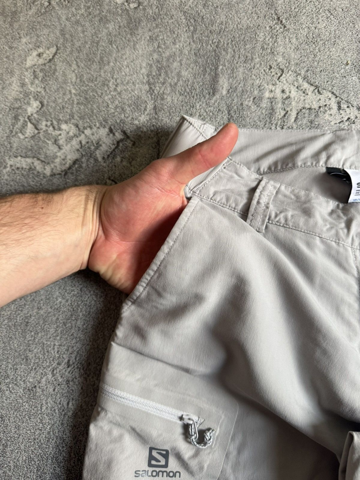 Salomon Salomon US6/I42/FR38 outdoor cargo shorts 🩳 gorpcore Size 28" / US 6 / IT 42 - 5 Thumbnail