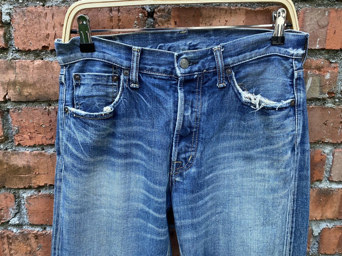 Japanese Brand × Vintage size 32x31.5 vintage omnigod japanese brand redline denime Size US 31 - 5 Thumbnail