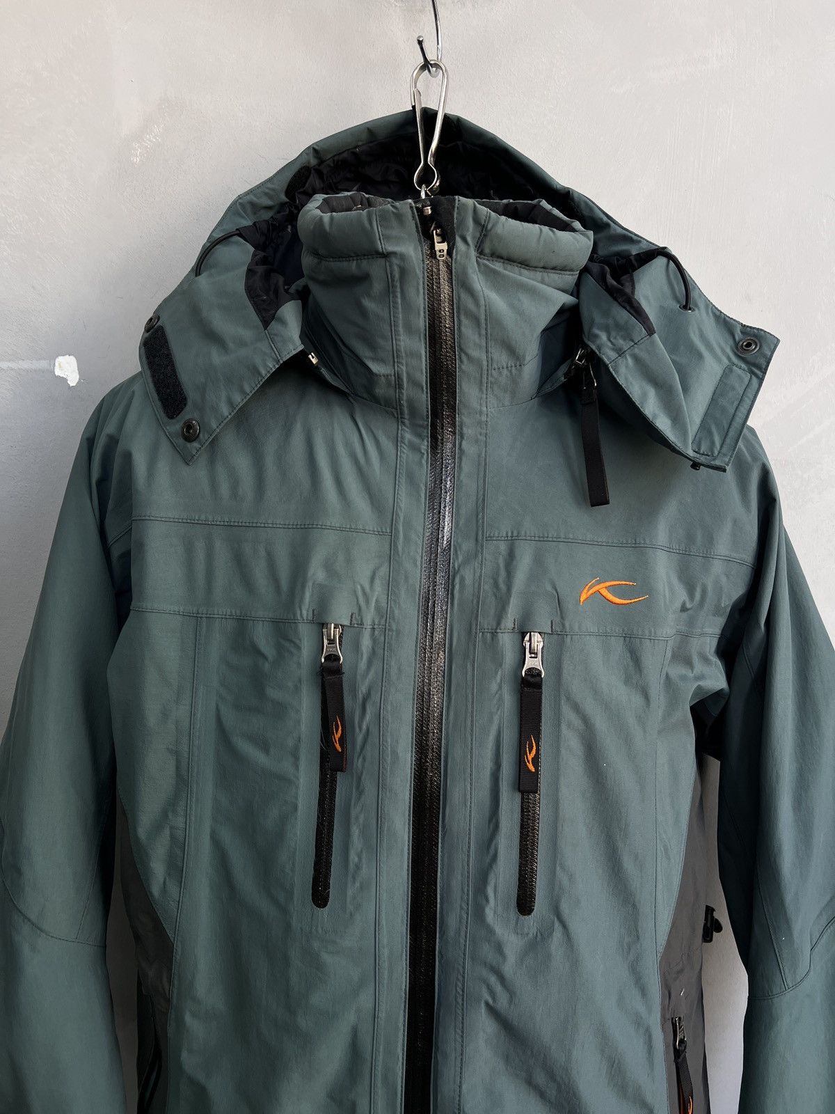 KJUS Ski Kjus Jacket Gore-Tex Nylon Multipocket Blue Y2K Size US M / EU 48-50 / 2 - 2 Thumbnail