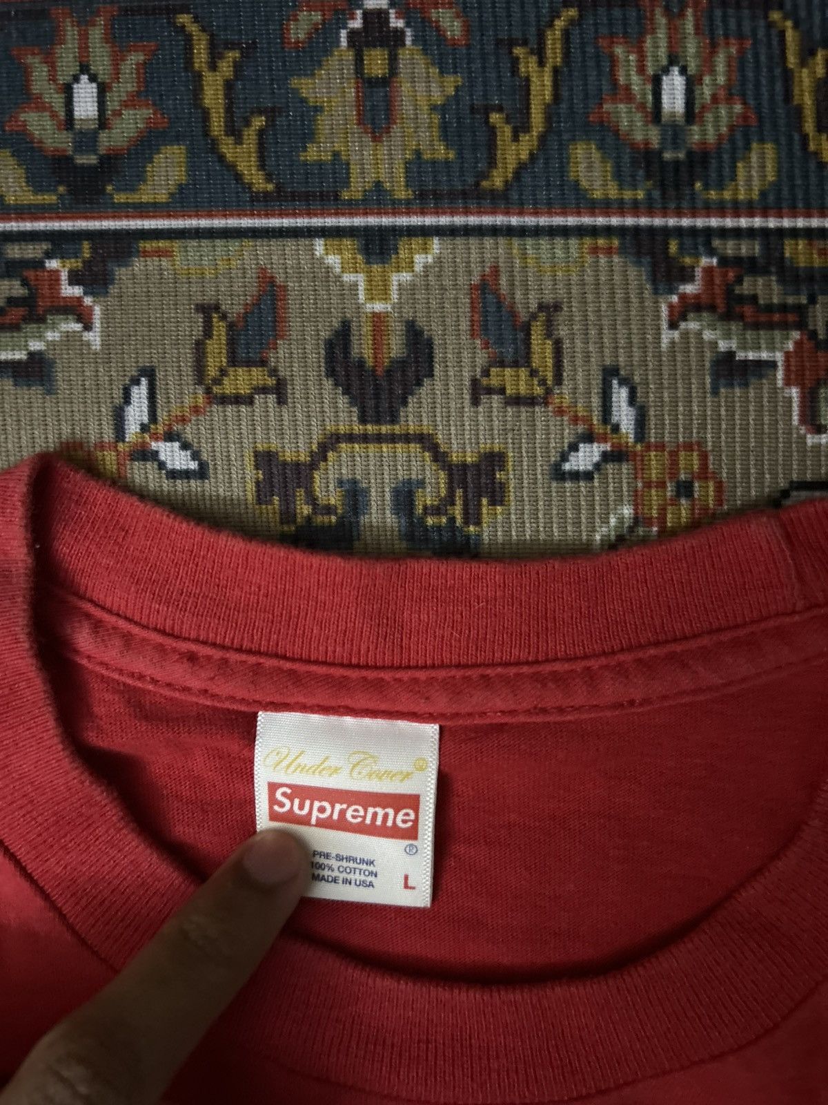 Public Enemy × Supreme Supreme undercover x public enemy photo tee Size US L / EU 52-54 / 3 - 5 Thumbnail