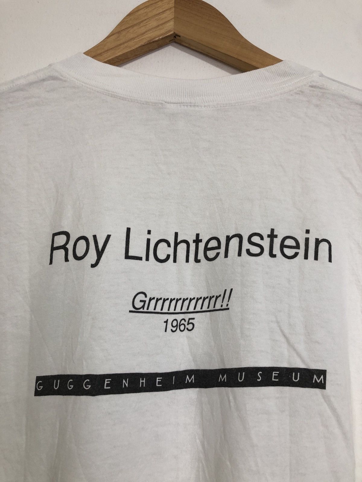 Vintage Vintage Roy Lichtenstein Dog Art T-Shirt Size US M / EU 48-50 / 2 - 5 Thumbnail