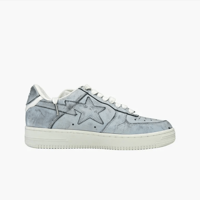 Bape ABATHINGAPE low cut board shoes for men Size US 9.5 / EU 42-43 - 2 Thumbnail