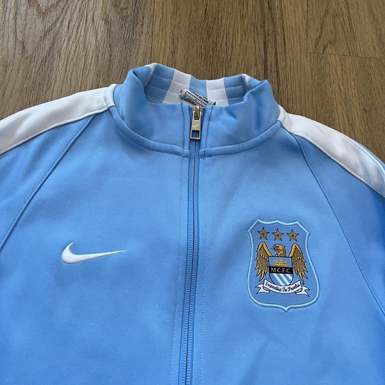 Nike Nike Manchester City football track jacket - blue and Size US XS / EU 42 / 0 - 3 Thumbnail