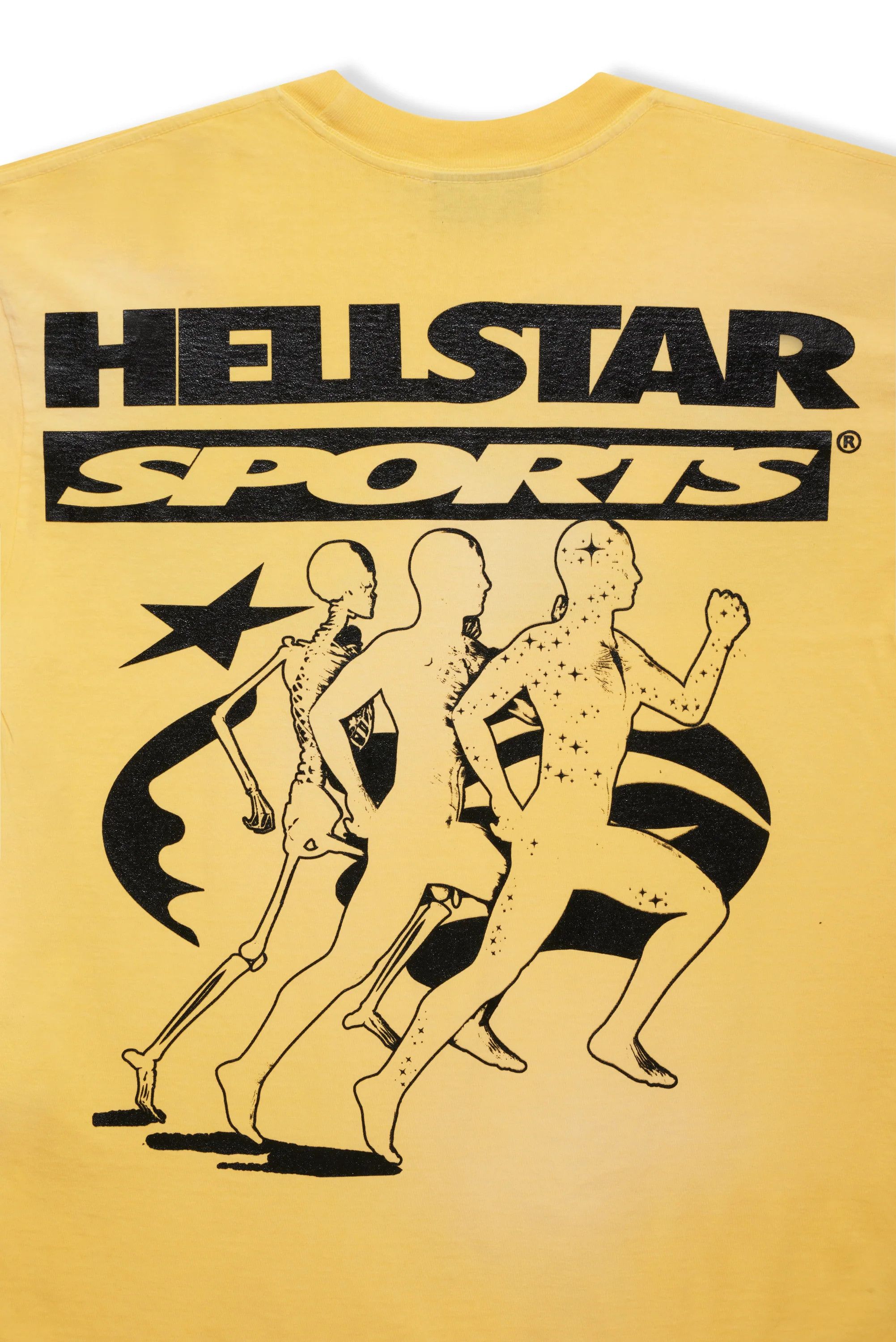 HELLSTAR Hellstar Sports Marathon T-Shirt (Yellow) Size US S / EU 44-46 / 1 - 3 Thumbnail