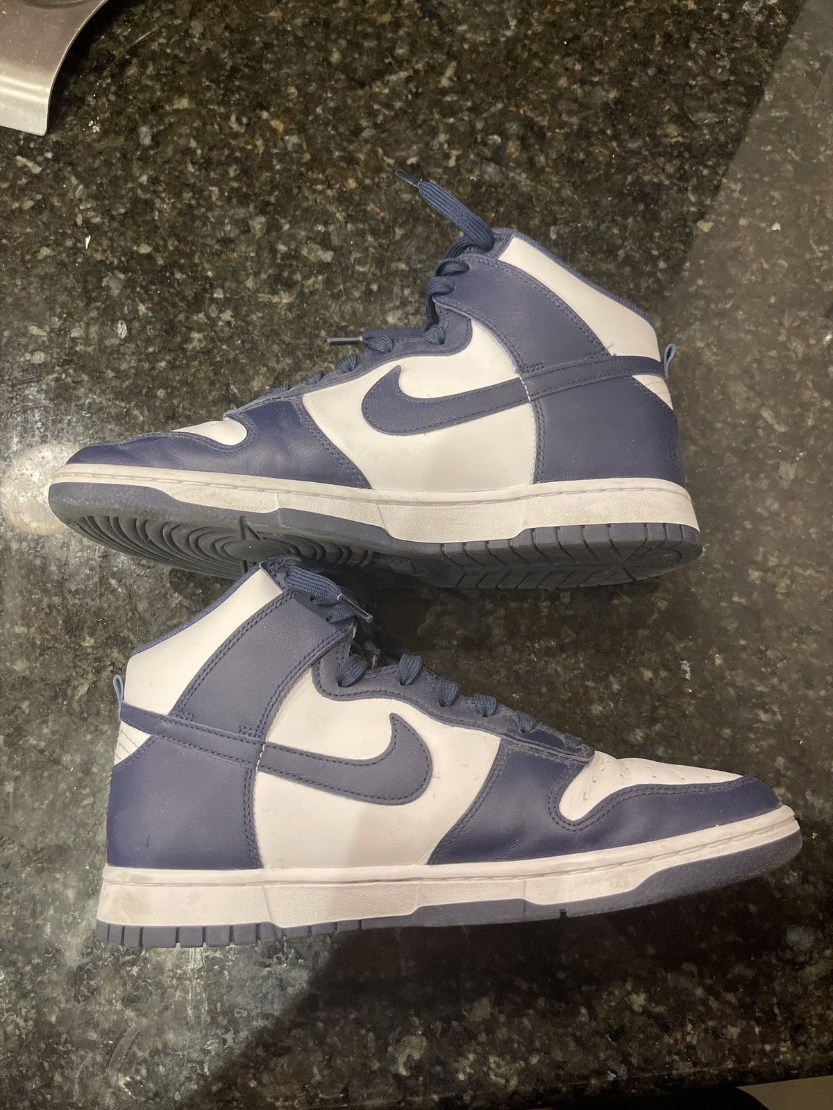Nike Nike Midnight navy dunk high Size US 10 / EU 43 - 4 Thumbnail