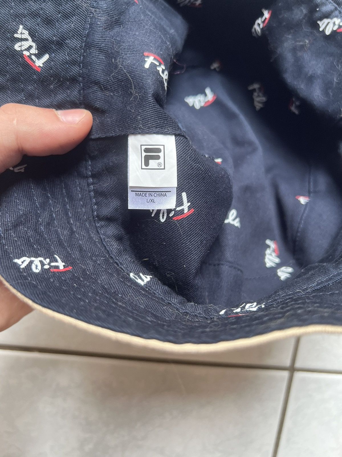 Fila Fila Bucket hat Y2K Size ONE SIZE - 3 Thumbnail