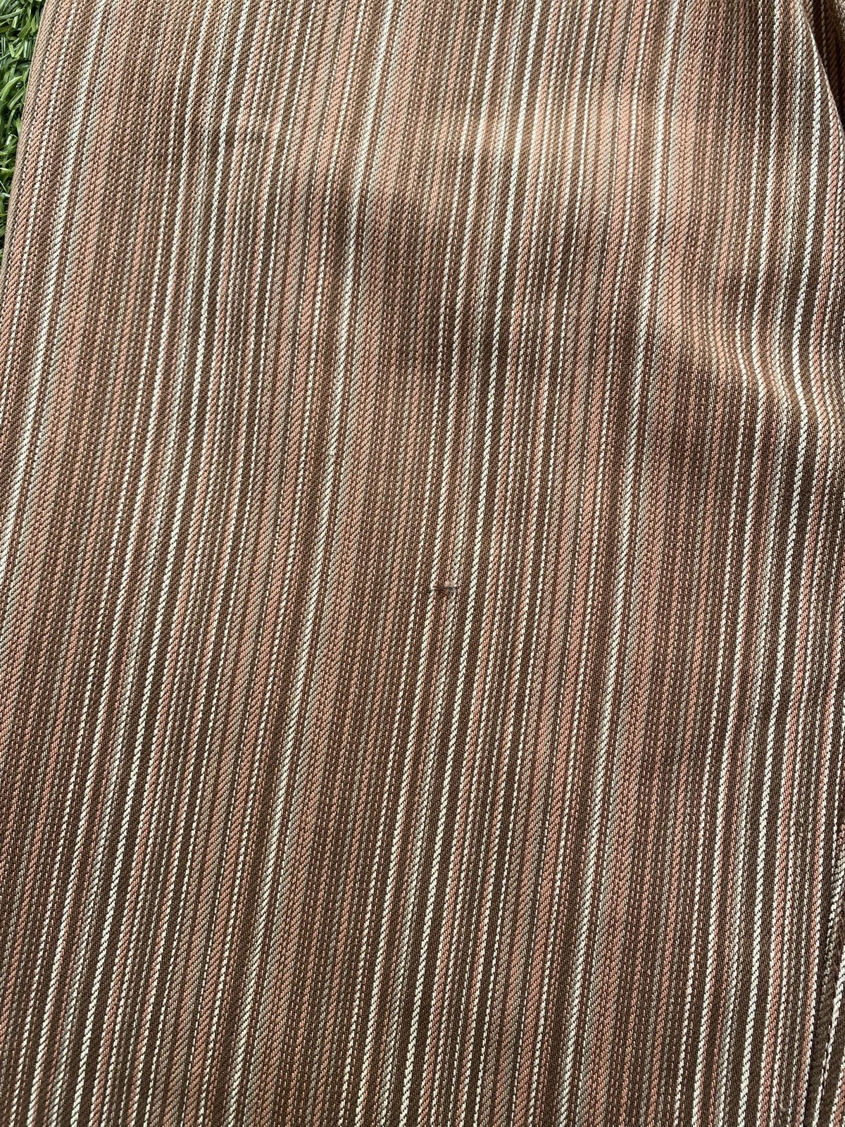 291295=Homme Vintage 291295=Homme Striped Flared Jeans Size US 35 - 11 Thumbnail