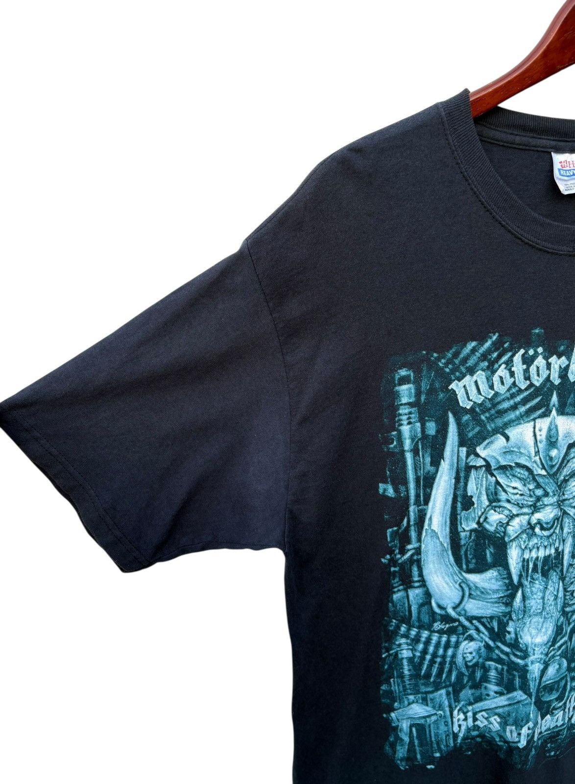 Band Tees Vintage Y2k Motorhead Kiss Of Death England Rock Band Tee Size US M / EU 48-50 / 2 - 6 Thumbnail