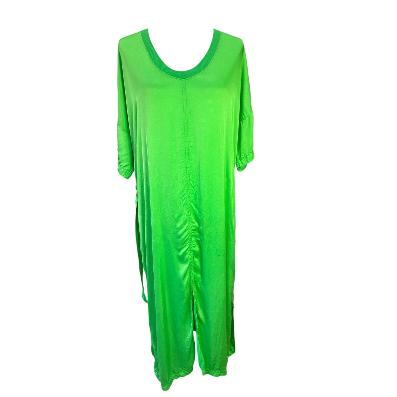 Raquel Allegra Dress XS / SM Neon Green Avant Garde Designer