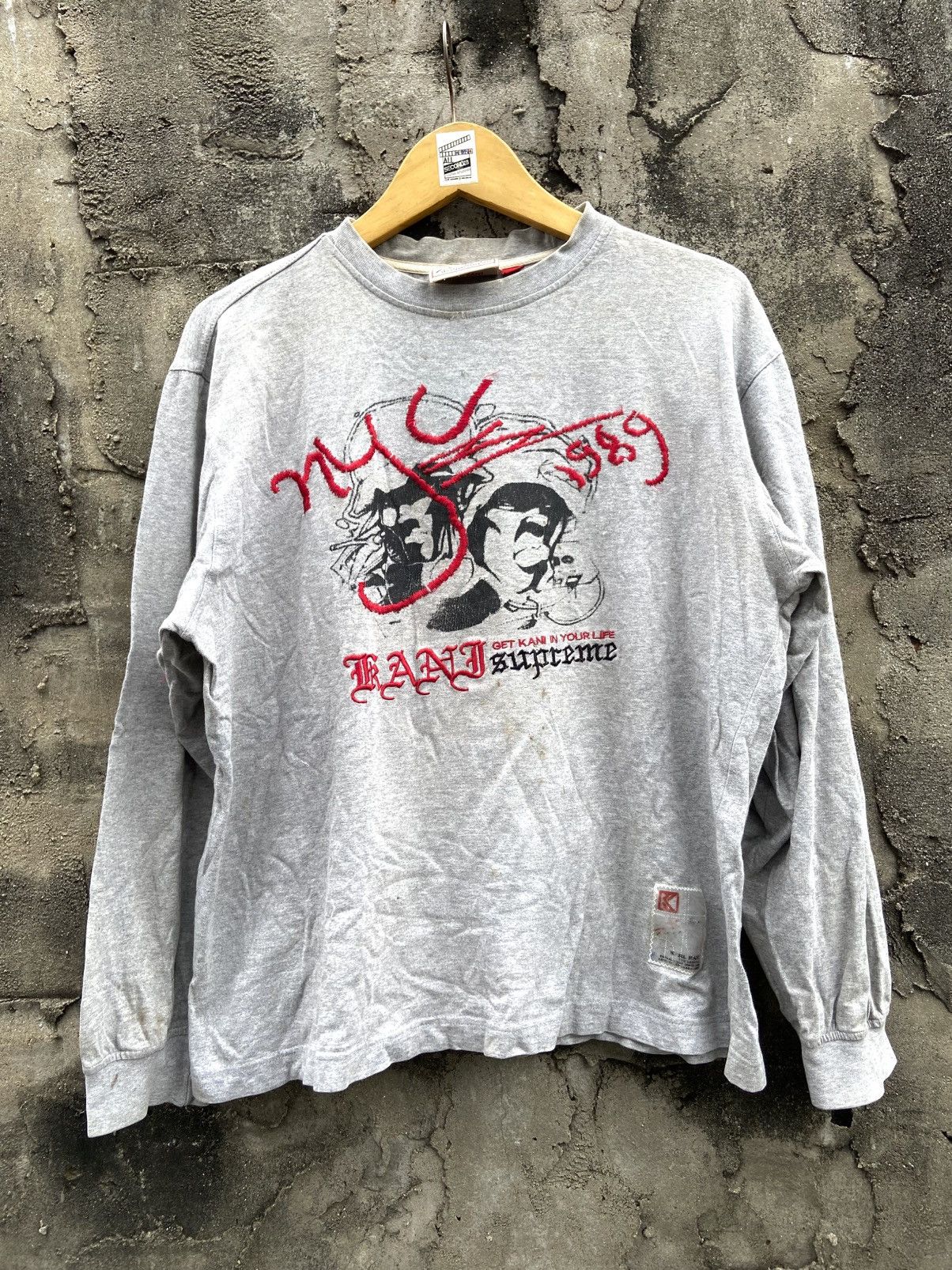 Karl Kani VTG 90s KARL KANI long sleeve t-shirt Size US M / EU 48-50 / 2 - 1 Thumbnail