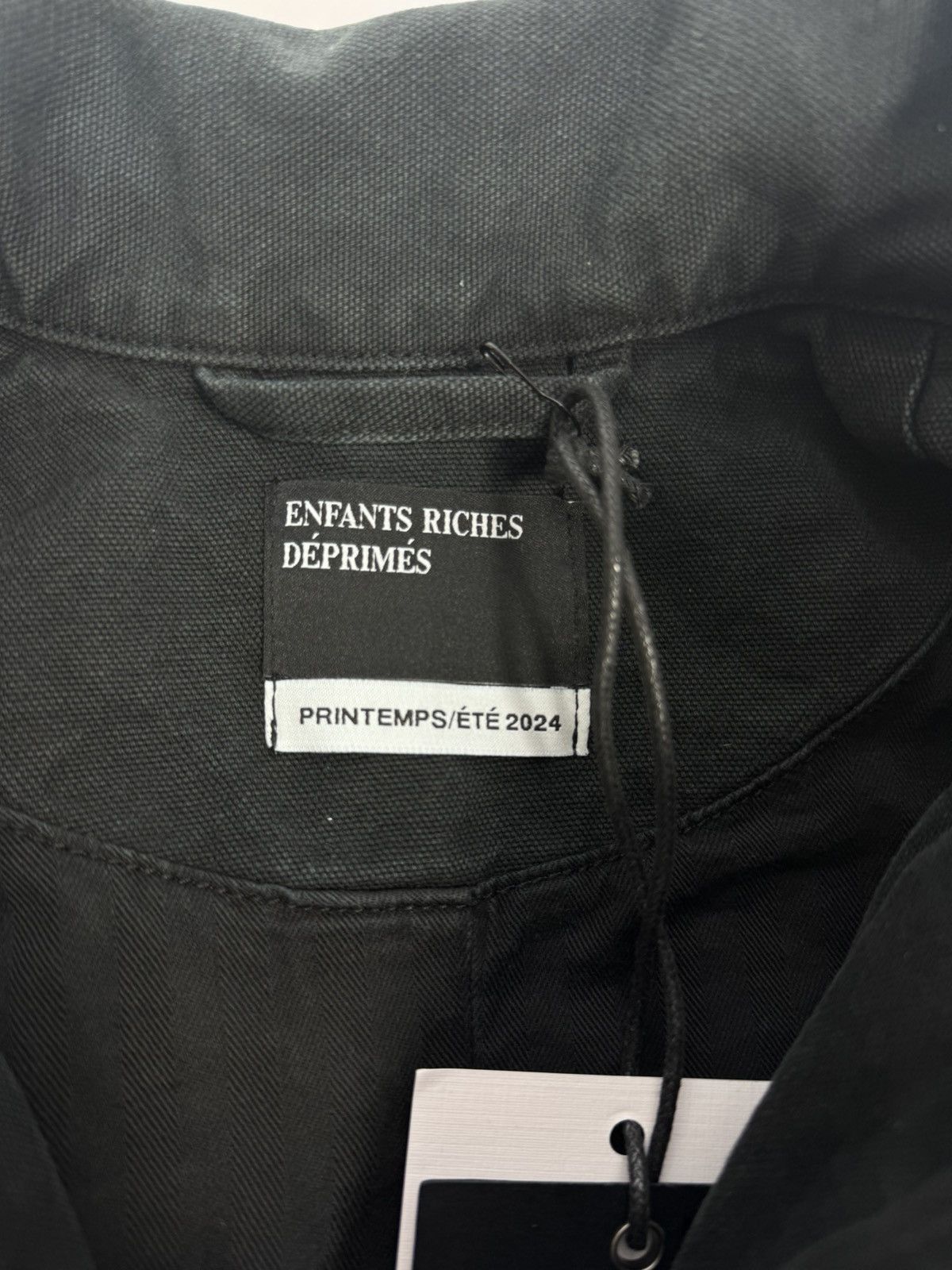Enfants Riches Deprimes LOGO PRINT DISTRESSED JACKET Size US M / EU 48-50 / 2 - 8 Thumbnail