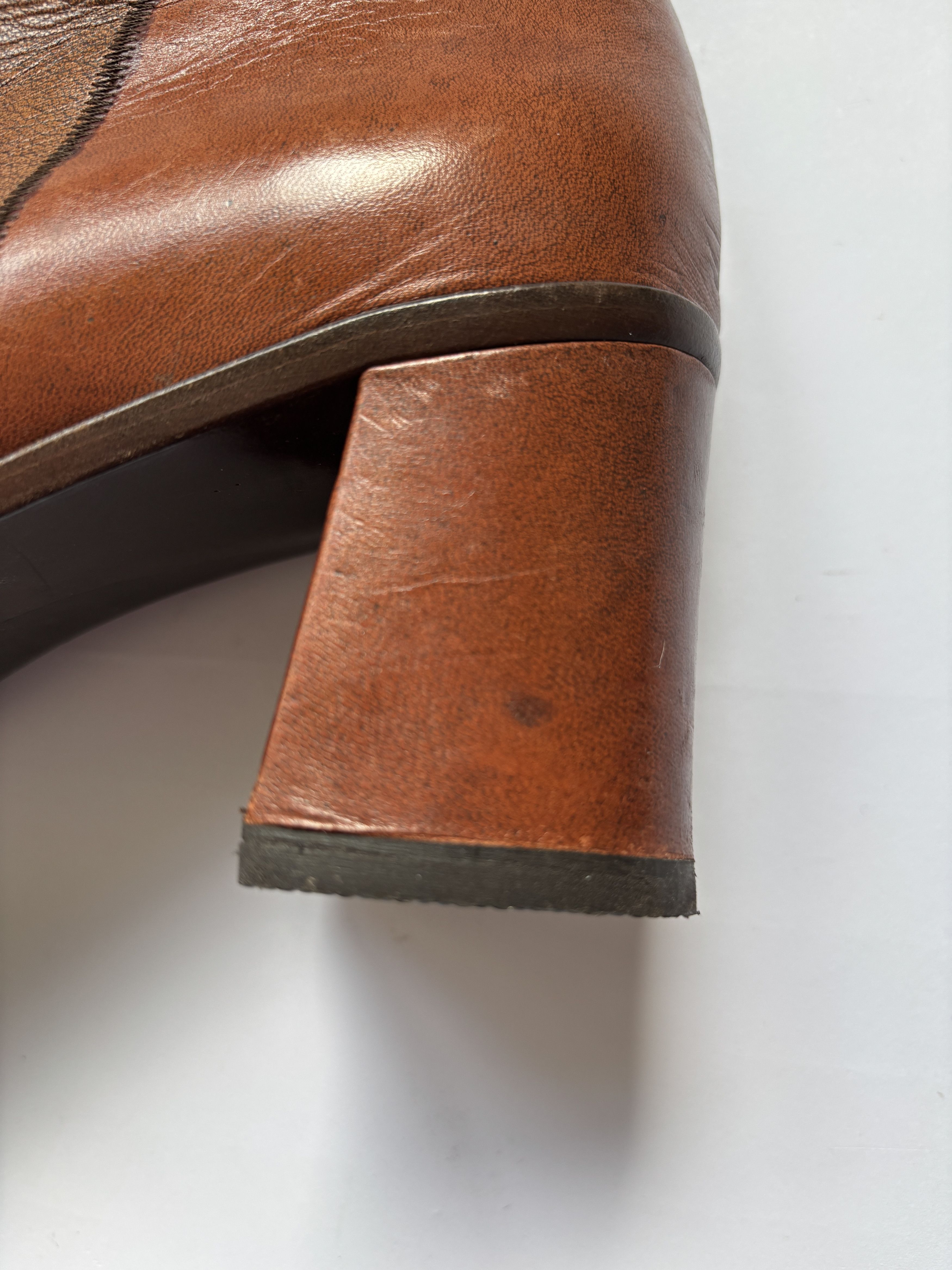 Miu Miu ⚡️QUICK SALE⚡️Miu Miu Brown Ankle Boots Size US 7.5 / IT 37.5 - 13 Thumbnail