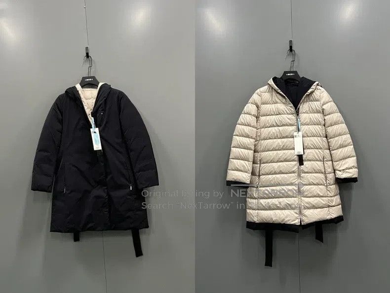 Max Mara Max Mara Black Hooded Double-sided Puffer Jacket Size L / US 10 / IT 46 - 1 Thumbnail