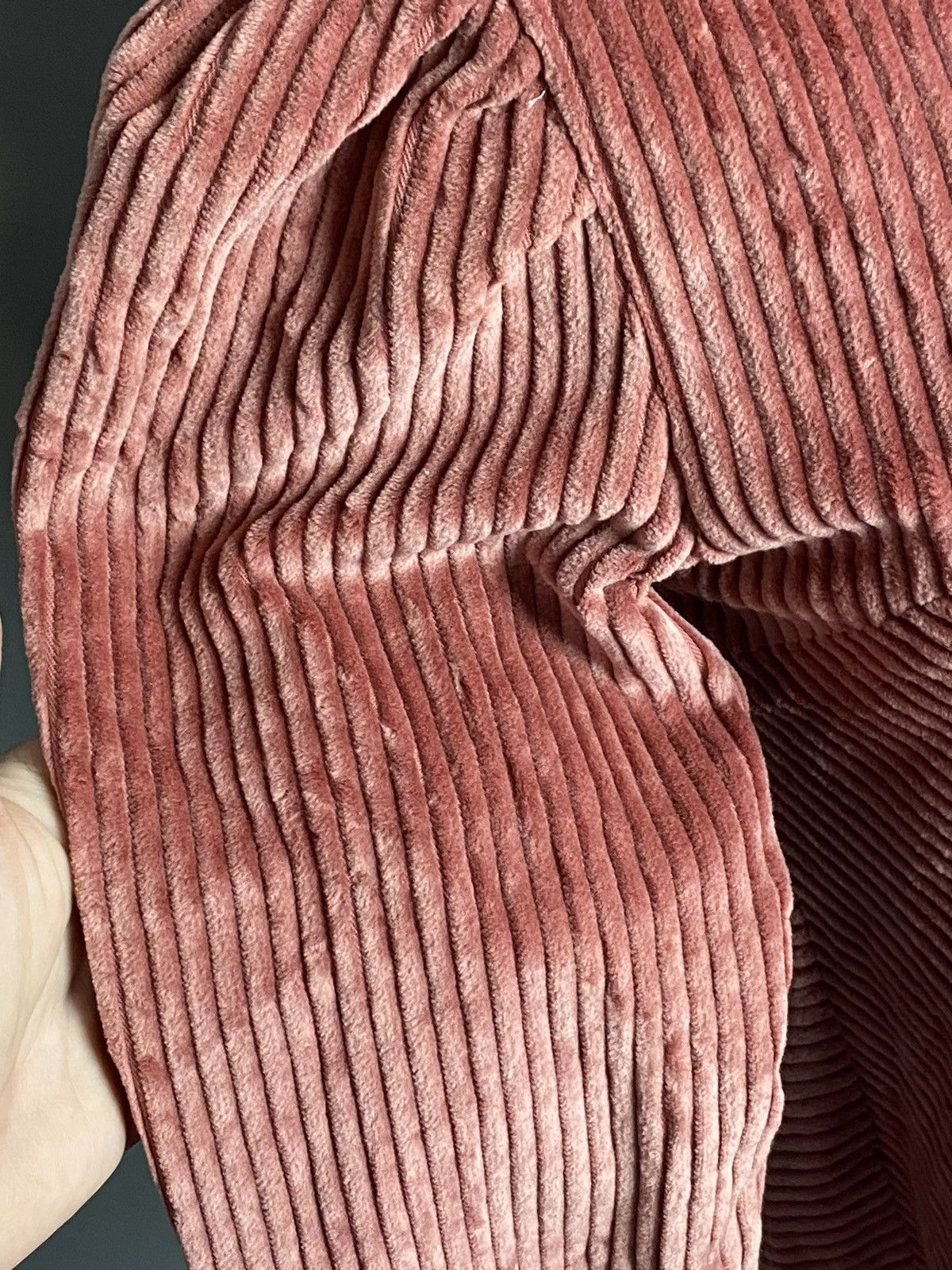 Isabel Marant ISABEL MARANT Dusty Rose Velour Ribbed Top Size 36(XS/S) Size US XS / EU 42 / 0 - 4 Thumbnail
