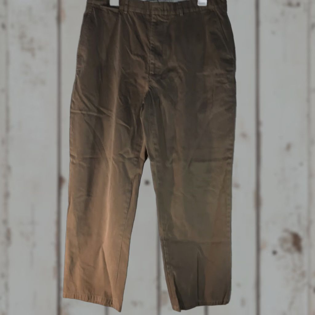 Polo Ralph Lauren VINTAGE Polo Ralph Lauren Pants Men Adult Regular Straight Fit Khaki Cotton 36x28 Casual Business Logo Size US M / EU 48-50 / 2 - 1 Thumbnail