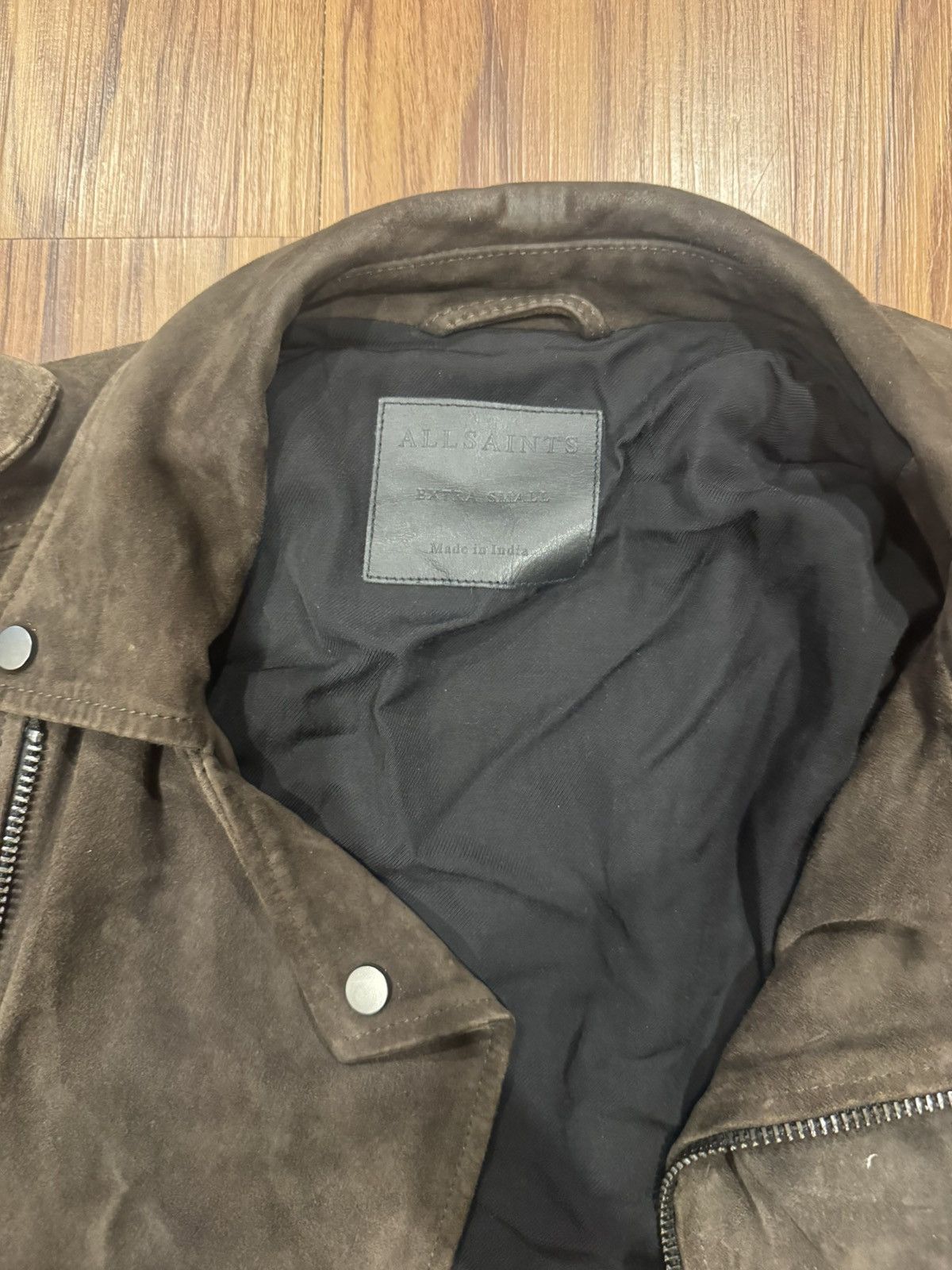 Allsaints Allsaints Suede Jacket Size US XS / EU 42 / 0 - 3 Thumbnail