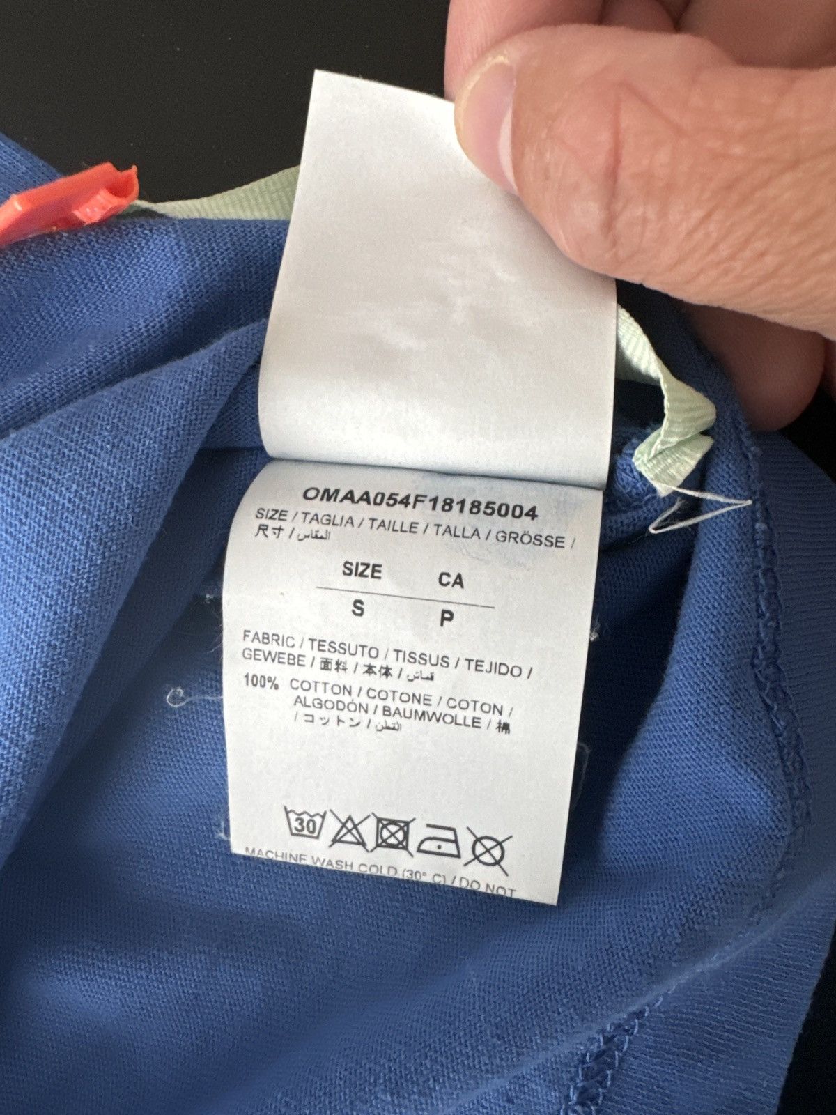 Off-White OFF WHITE Pocket-Tee 2018 Virgil Abloh Size US S / EU 44-46 / 1 - 4 Thumbnail