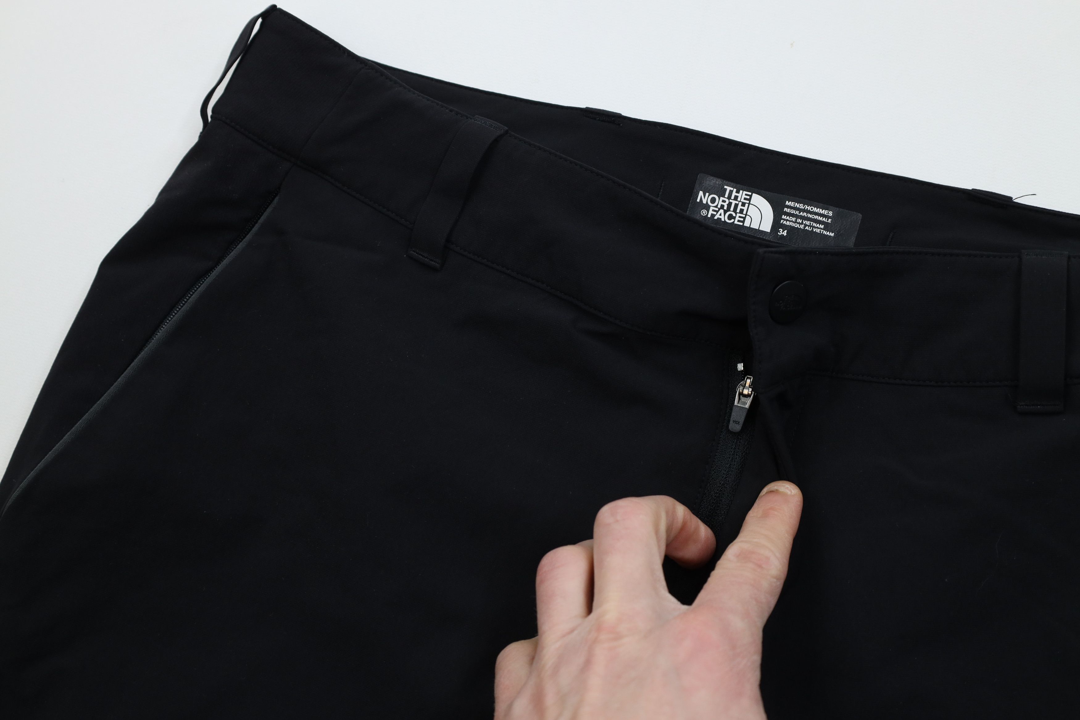The North Face The North Face Spell Out Stretch Trekking Hiking Pants Black Size US 34 / EU 50 - 7 Thumbnail