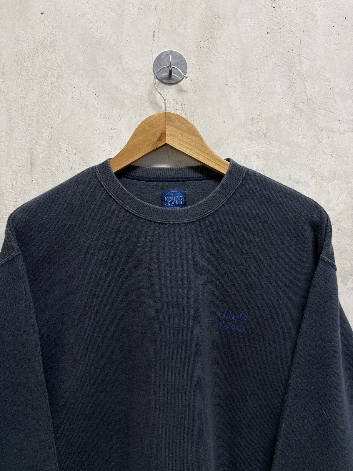 Kenzo Vintage Kenzo Jeans Indigo Sweatshirt Size US M / EU 48-50 / 2 - 6 Thumbnail