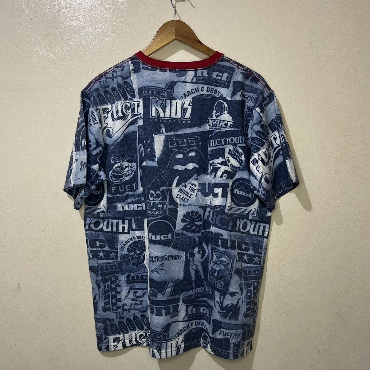 FUCT Rare Fuct SSDD SS 2016 Xerox Pattern AOP Shirt Size US L / EU 52-54 / 3 - 12 Thumbnail
