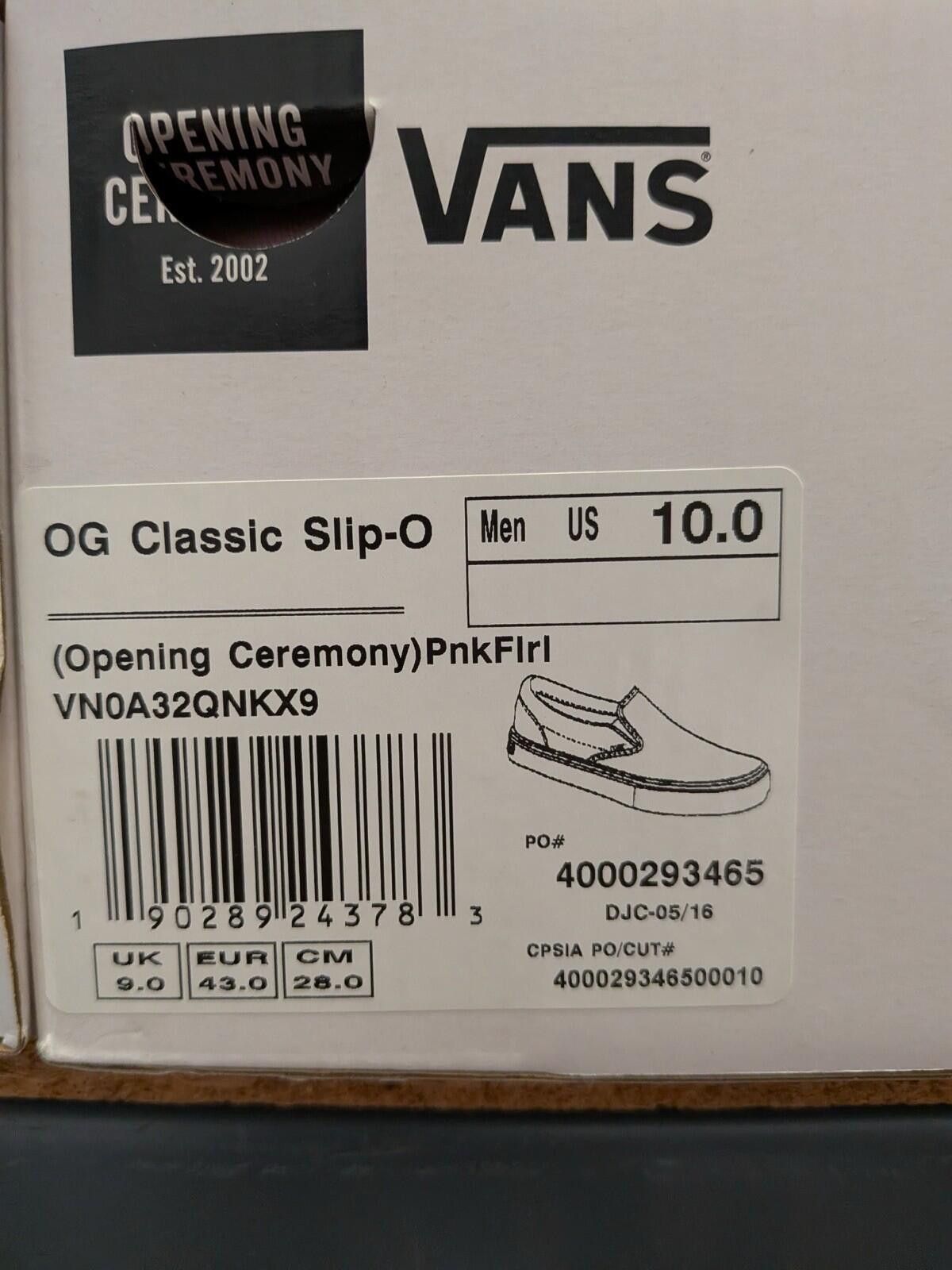 Vans Vans Vault x Opening Ceremony Slip-On LX Qi Pao Pink US10 Size US 10 / EU 43 - 7 Thumbnail