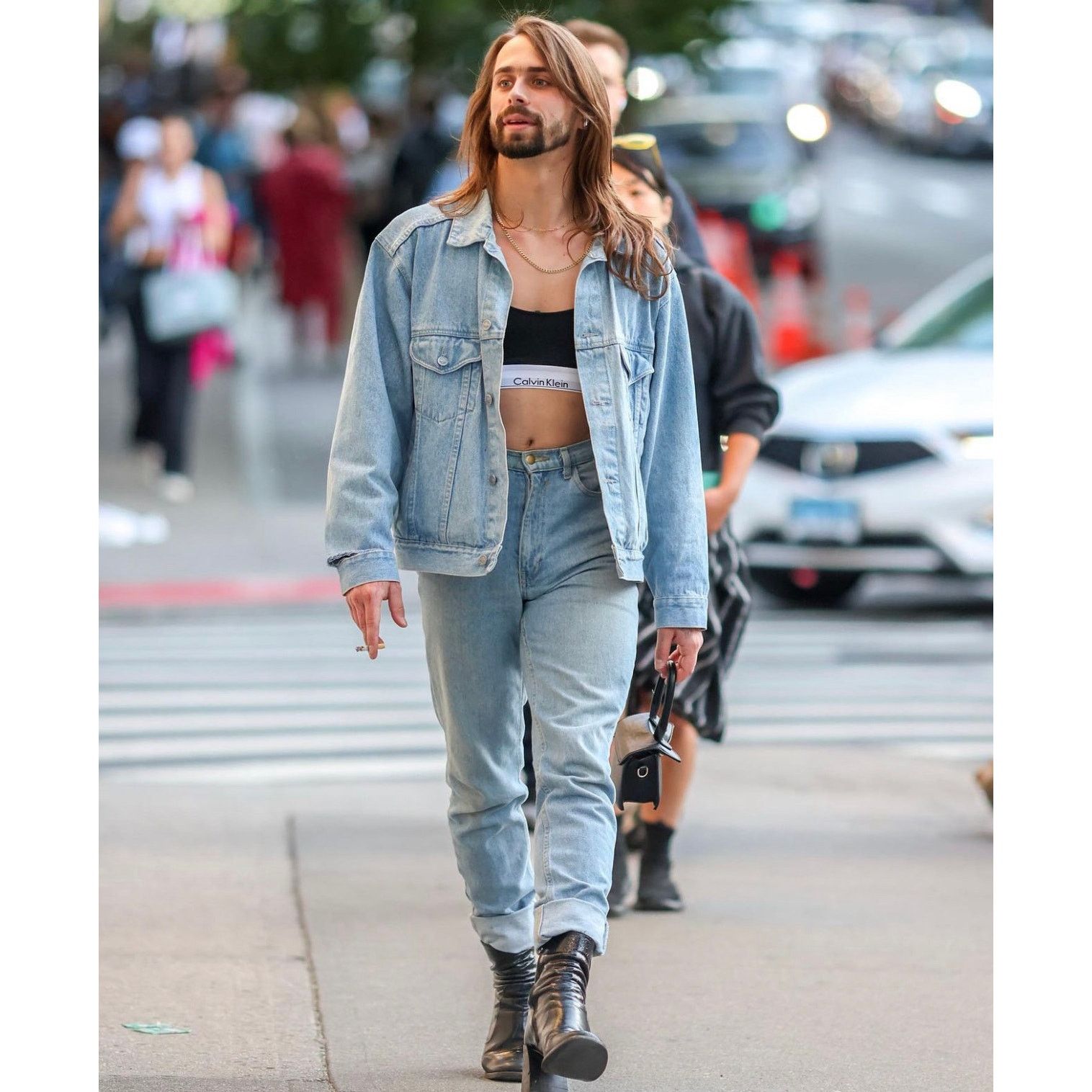 Levi's Vintage 1991 Levi's Trucker Jacket Distressed Denim Blue Size US XL / EU 56 / 4 - 12 Thumbnail