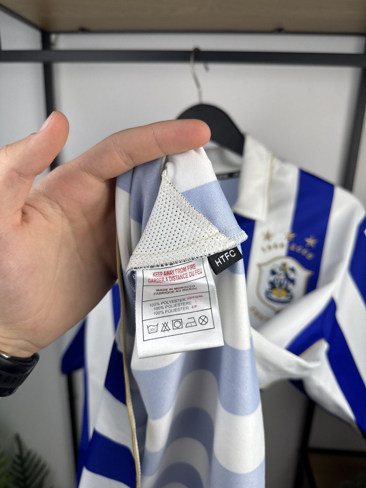 Vintage 2008-09 Huddersfield Centenary Home Shirt Parker #23 Size US L / EU 52-54 / 3 - 7 Thumbnail