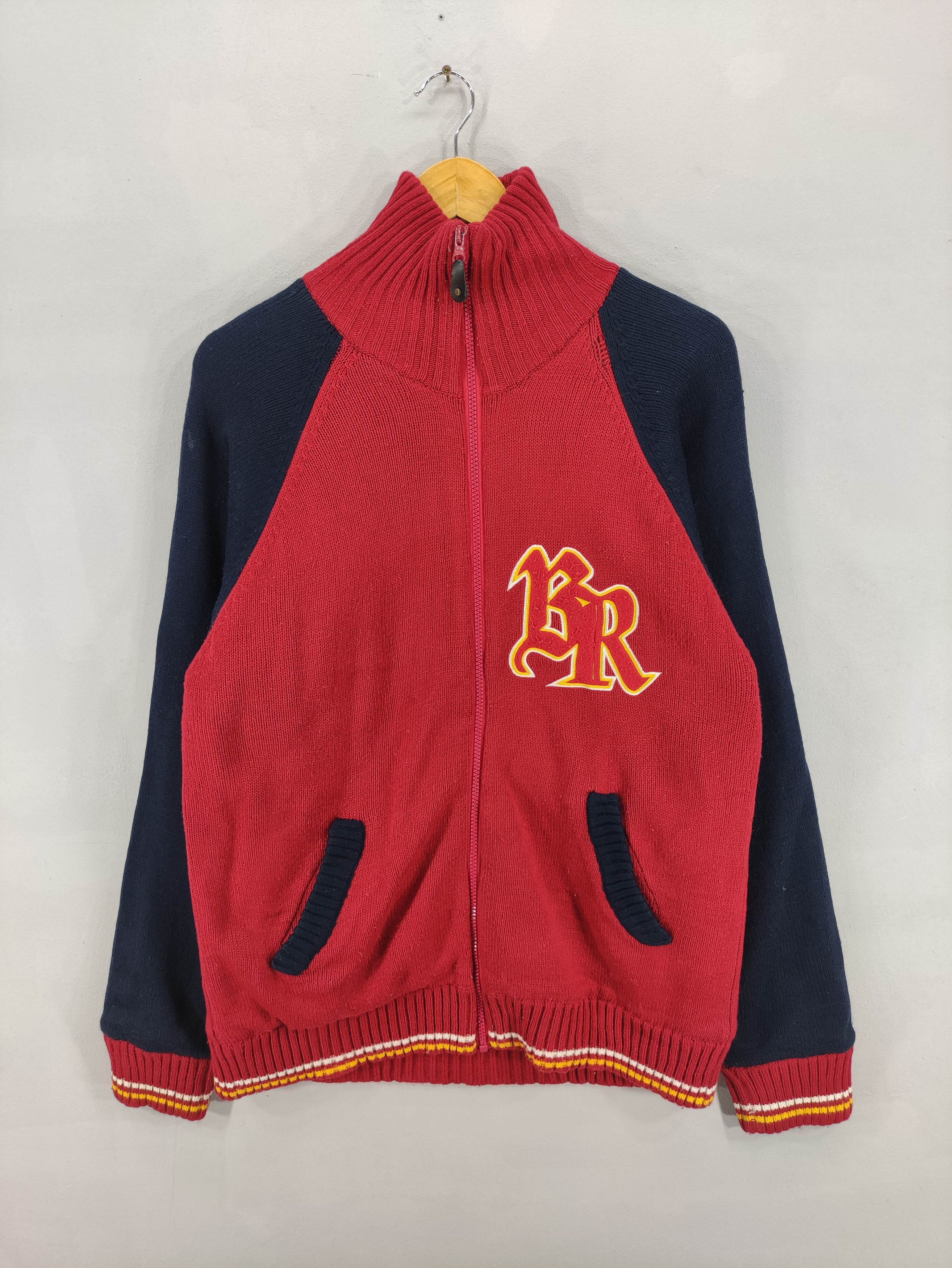 Japanese Brand Vintage Willpips Coloured Knit Sweater Jacket Zipper Size US L / EU 52-54 / 3 - 1 Thumbnail