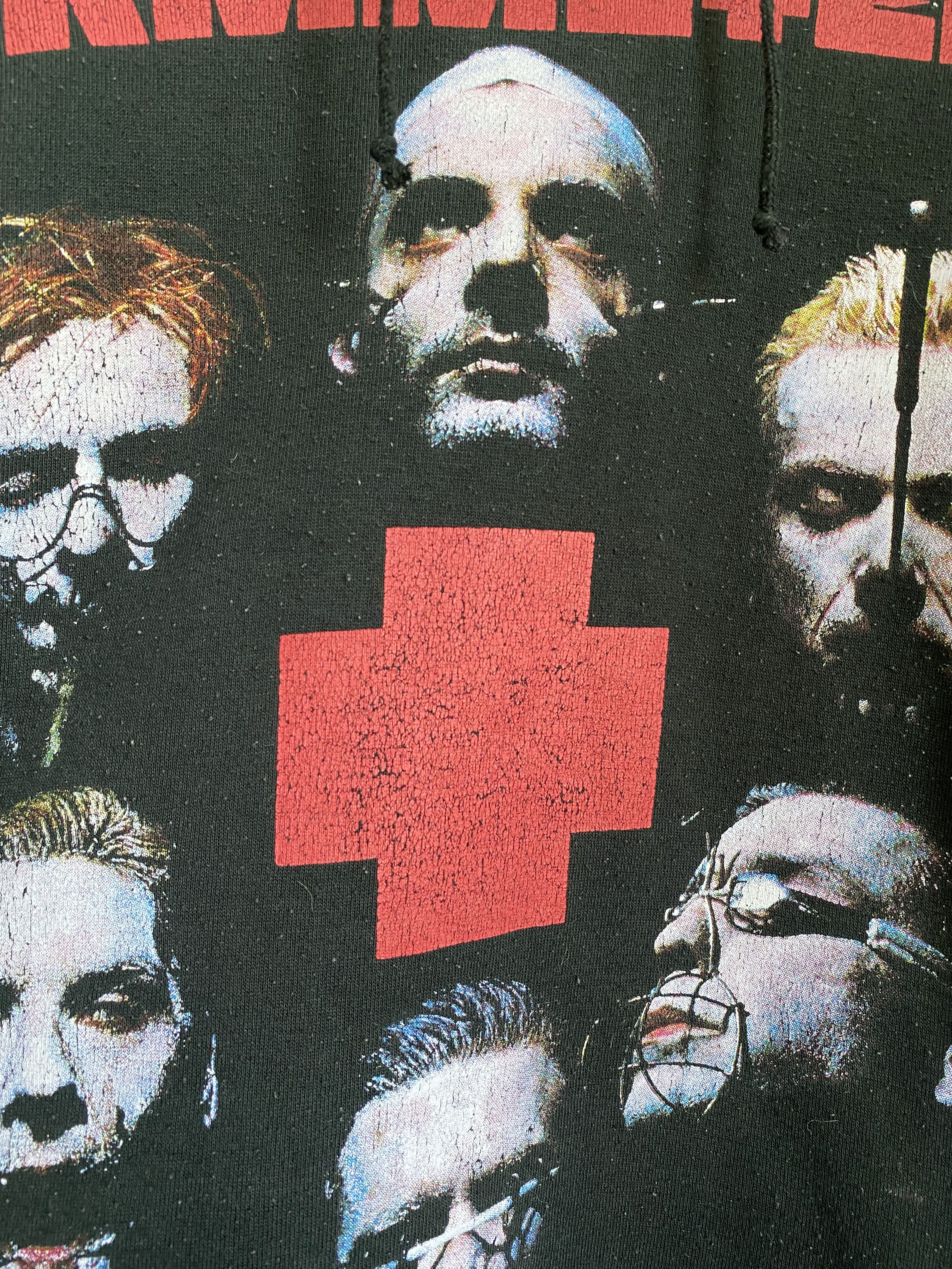 Band Tees × Vintage Vintage 90s Rammstein sehnsucht hoodie Size US M / EU 48-50 / 2 - 5 Thumbnail