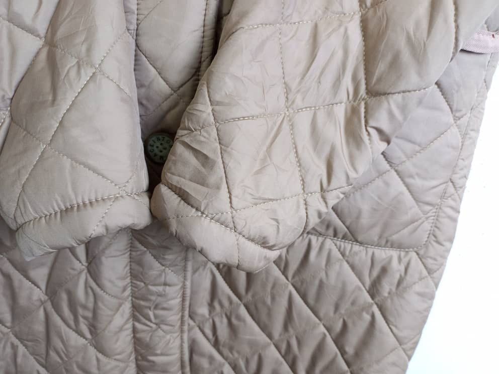 Mackintosh × Vintage MACKINTOSH QUILTED COAT BEIGE Hoodie Size XS / US 0-2 / IT 36-38 - 12 Thumbnail